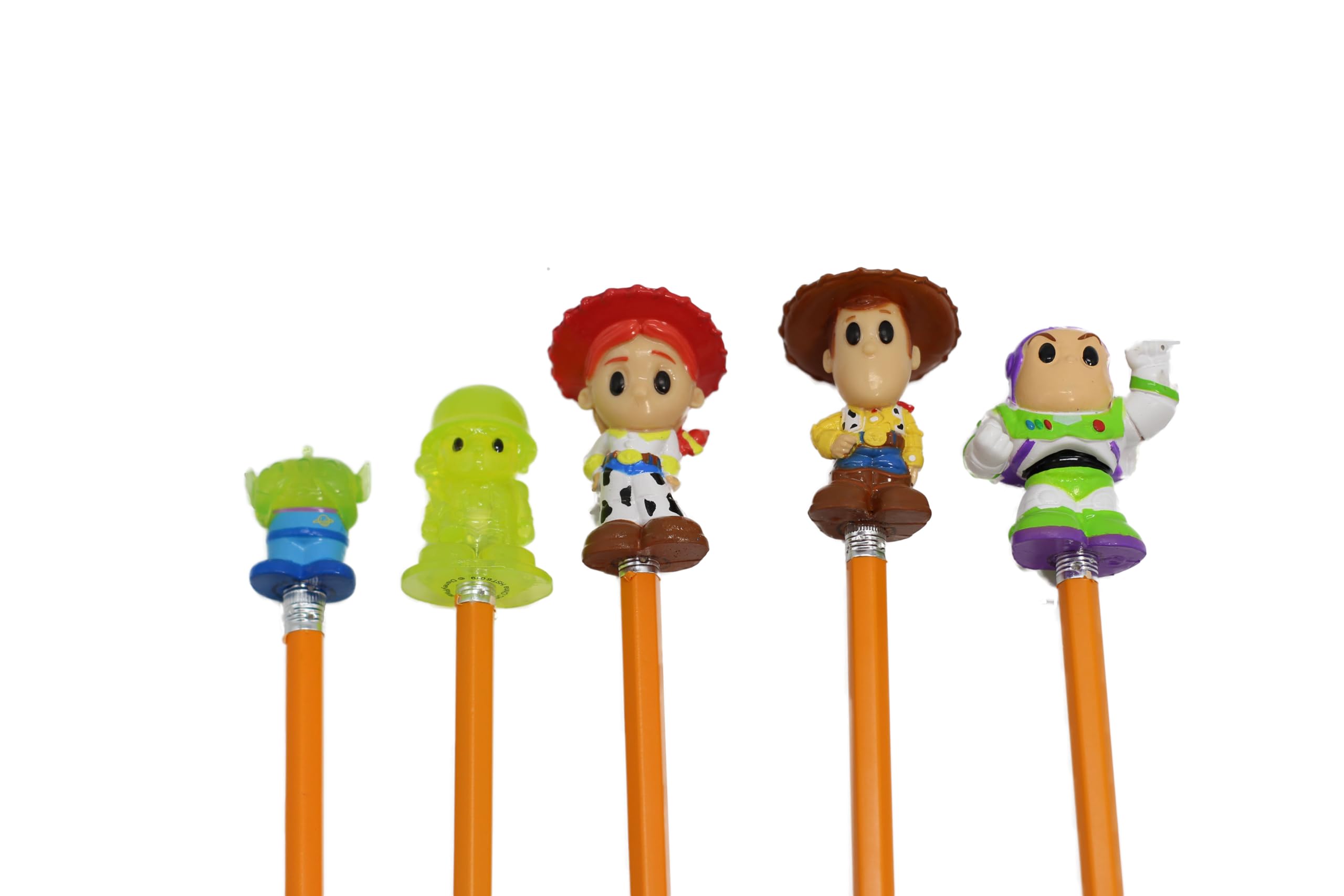 Giochi Preziosi Ooshies Toy Story 5 Pack Pencil Toppers | Chance of Rare Gold Collector Pack 4