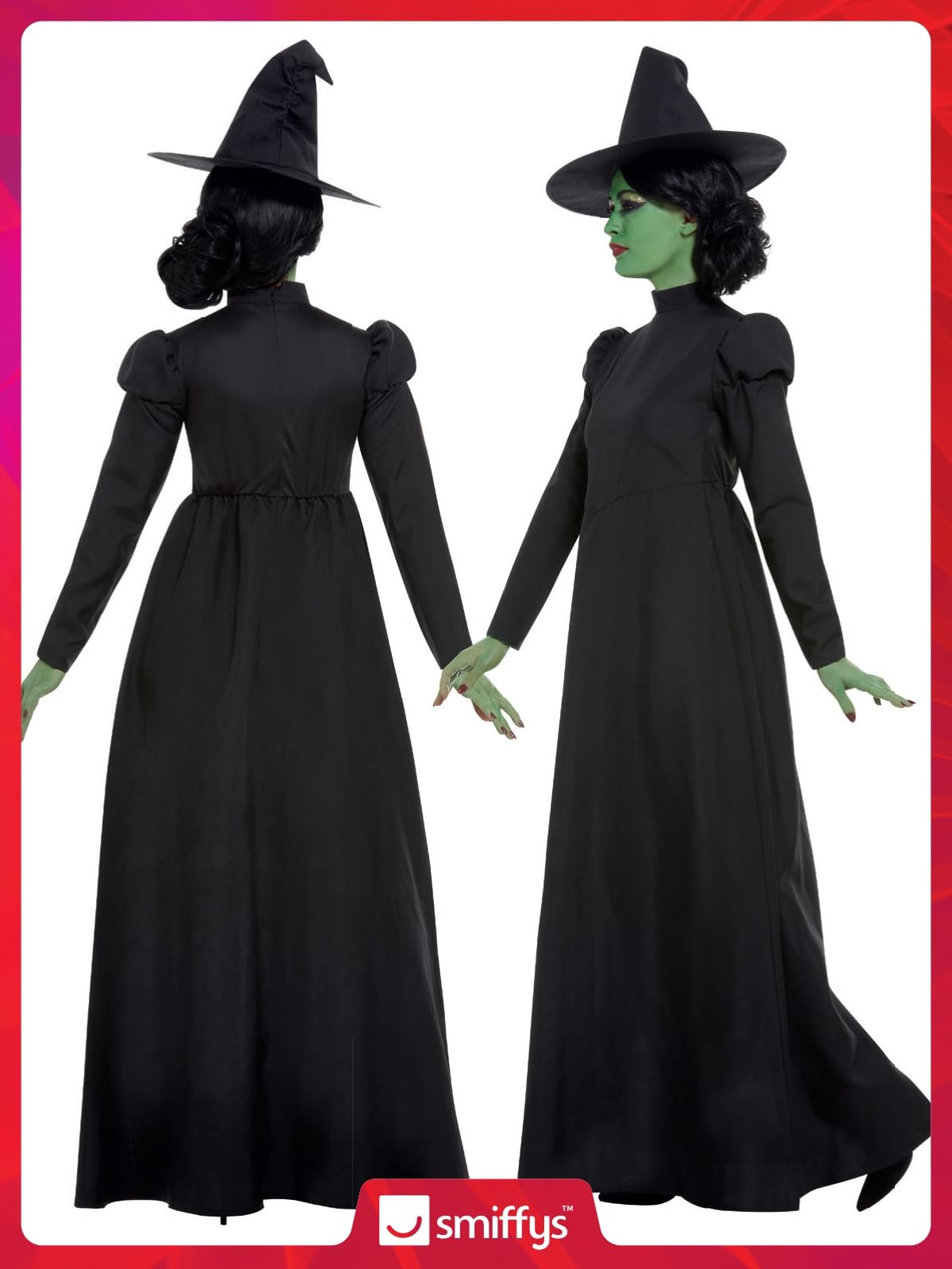 Smiffys Wicked Witch Costume - Adult 5
