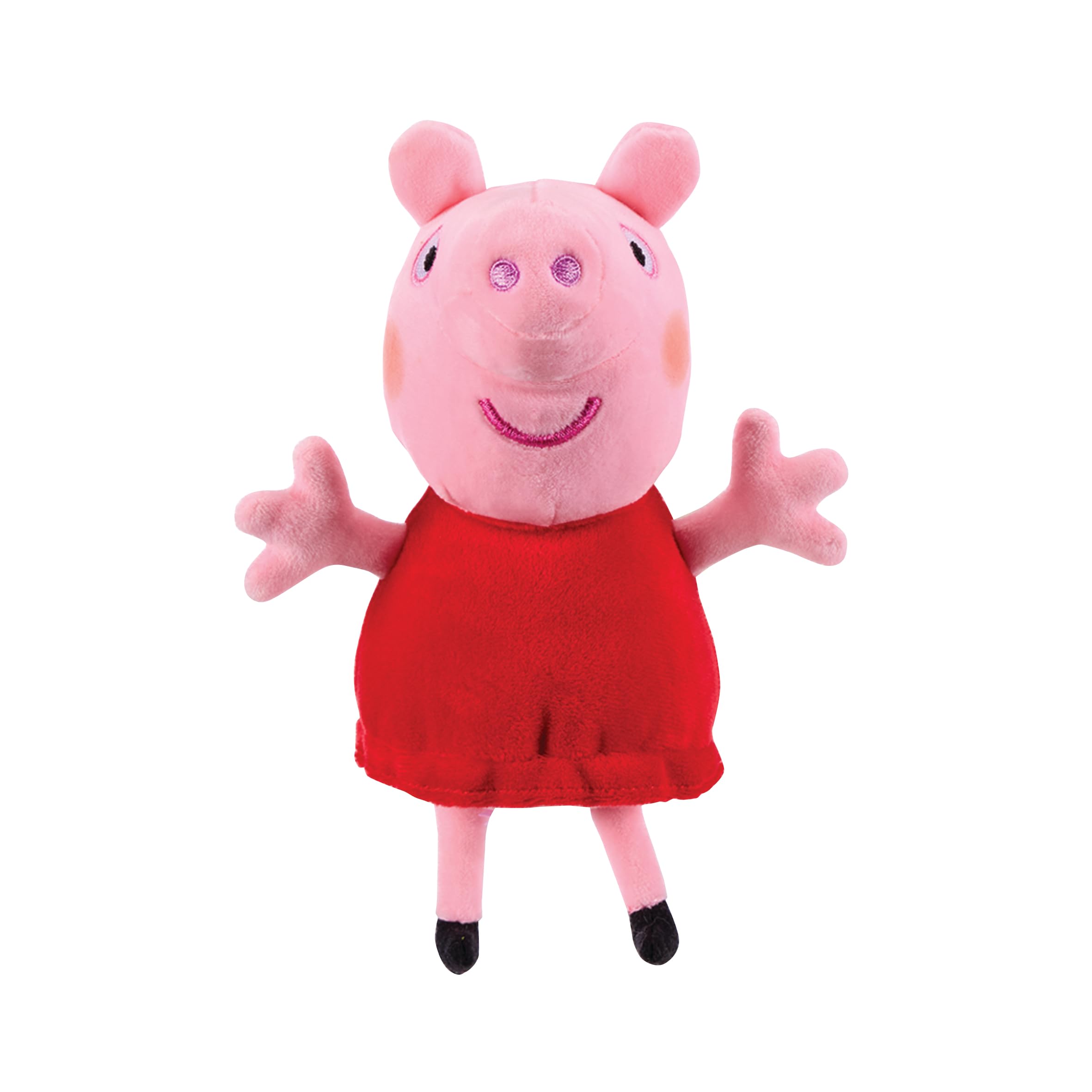 Peppa Pig Peppa, George and Evie 3-Pack Plush Soft Toys - Super-Soft Stuffed Animals for Toddlers 18 Months & Up 4