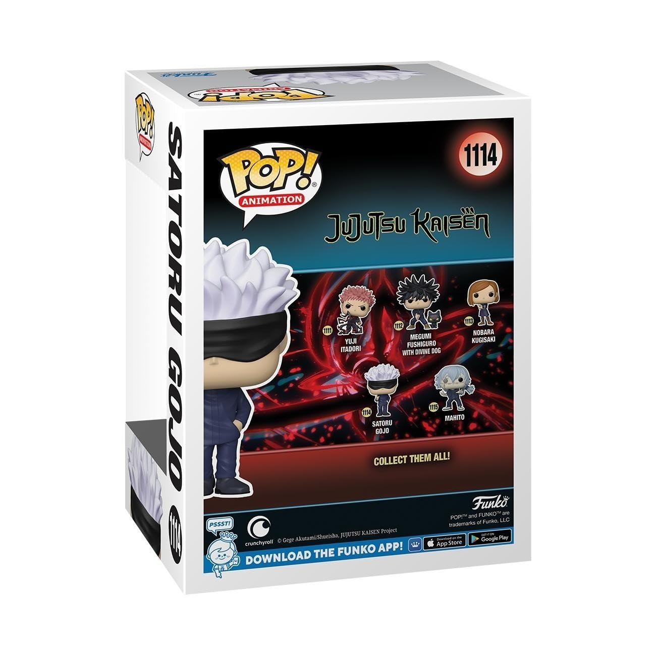 Funko Pop! Animation: Jujutsu Kaisen - Satoru Gojo Vinyl Figure (61357) 3