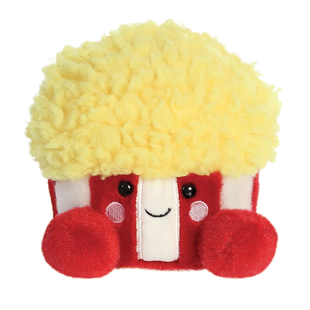 Aurora Palm Pals Butters Popcorn Soft Toy - 5 Inch, Multicolour, Collectible
