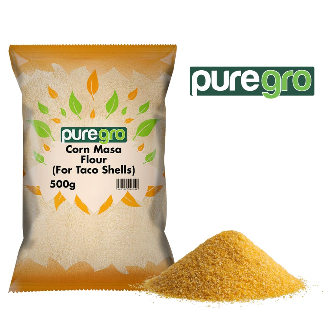Puregro - Grobes Maismehl | Premium Taco-Schalenmehl 6