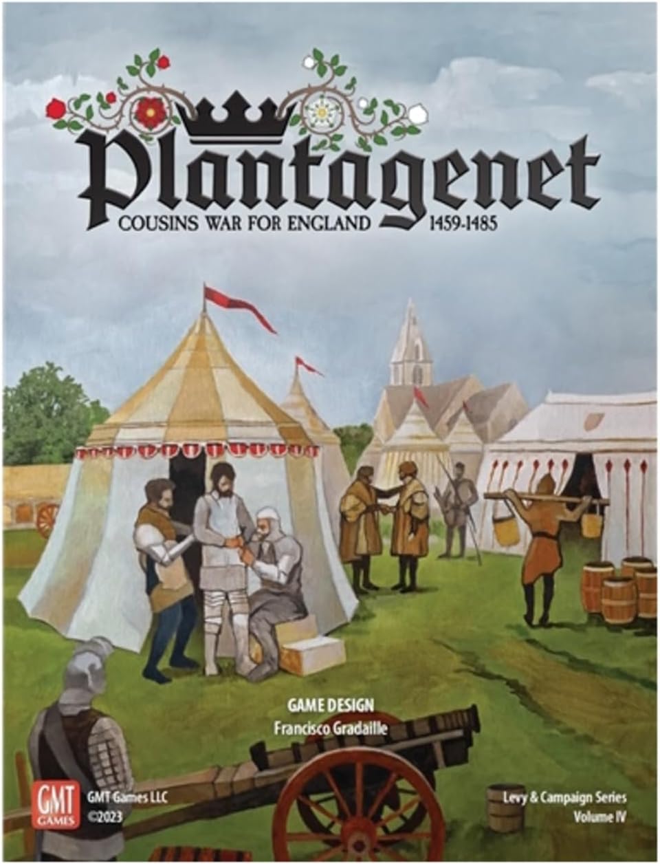 GMT Games Plantagenet - Cousins' War for England 1459–1485 Board Game