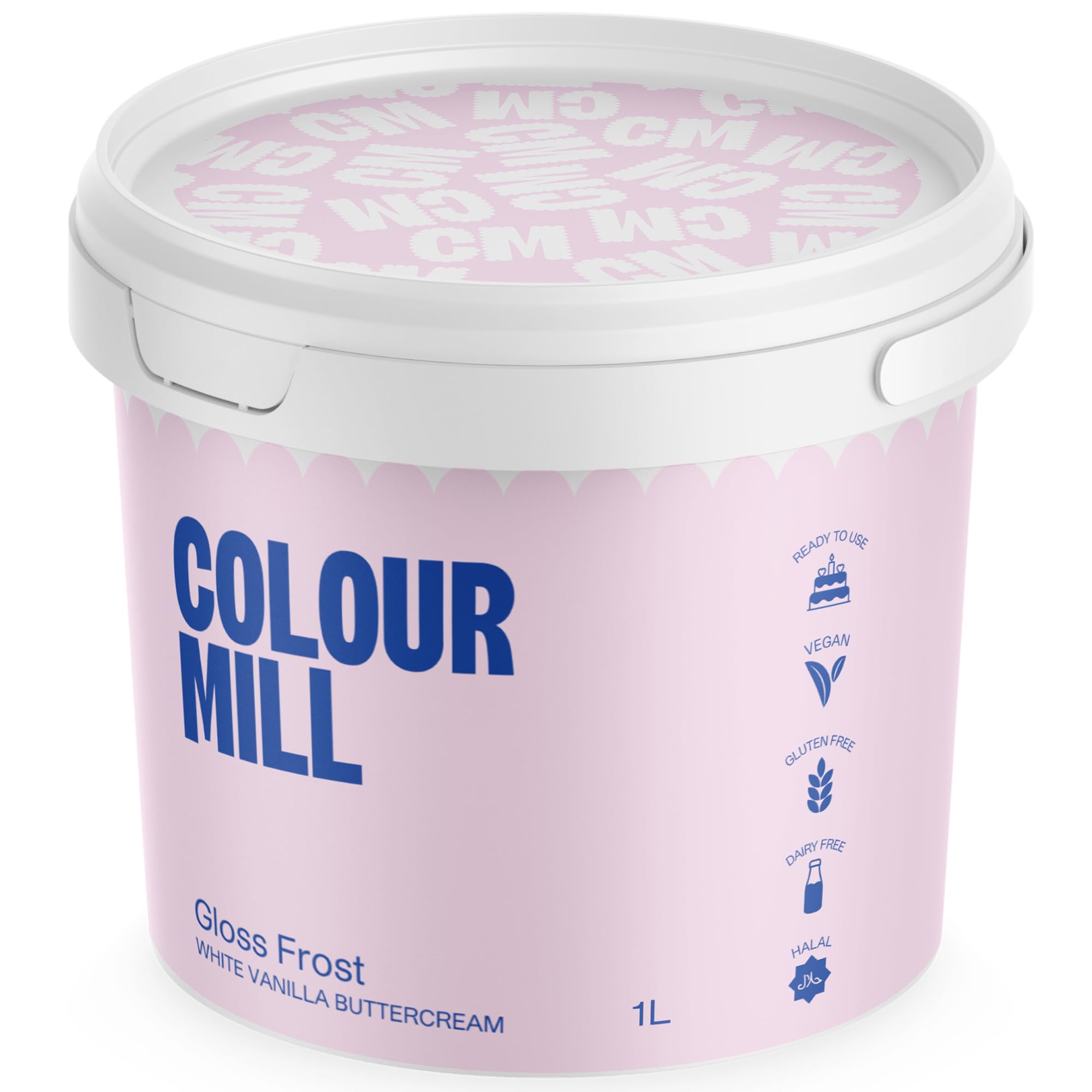 Colour Mill - Gloss Frost White Buttercream Swiss Meringue Style 1 Liter