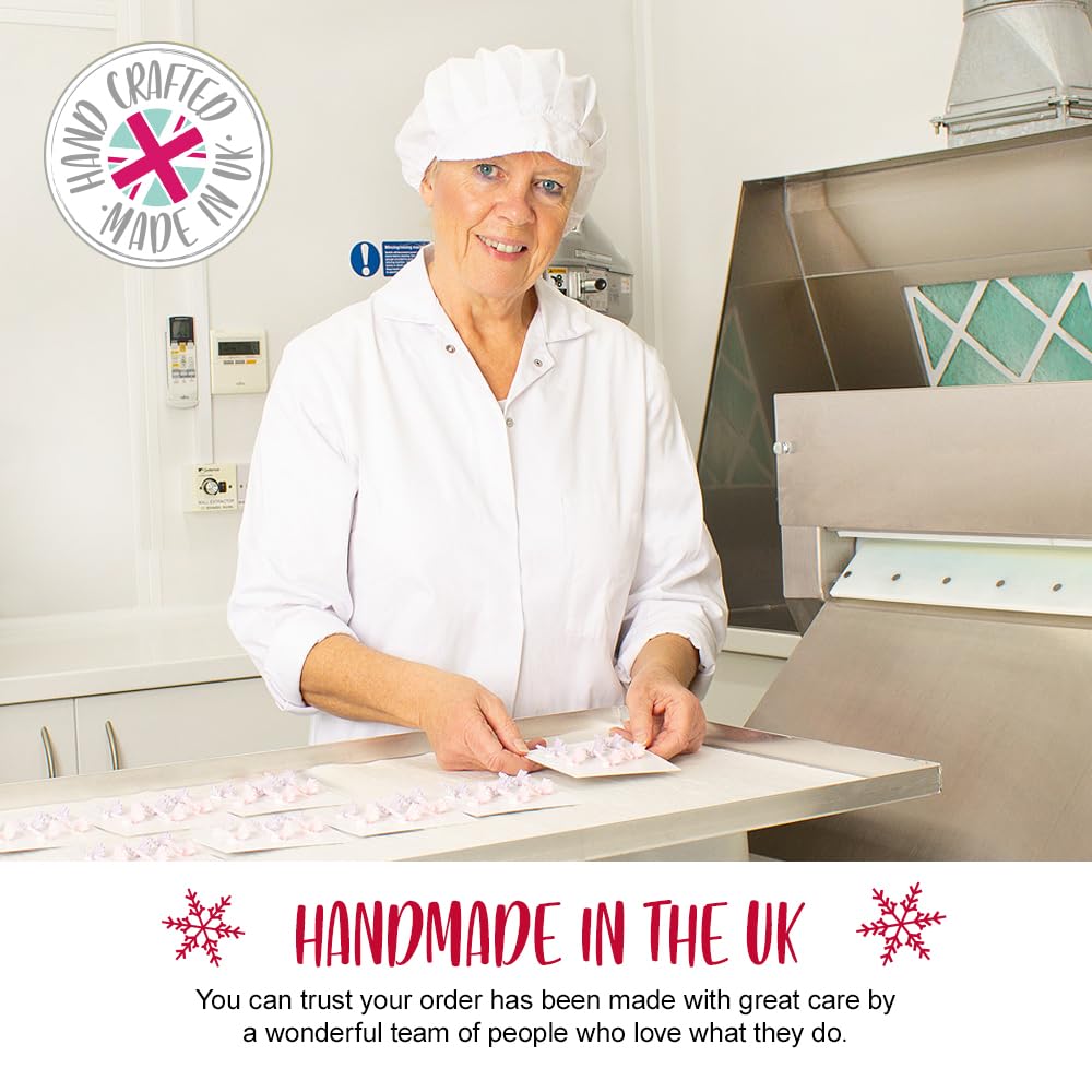 Anniversary House - Christmas Holly Edible Cake Toppers Sugarcraft Decorations 12