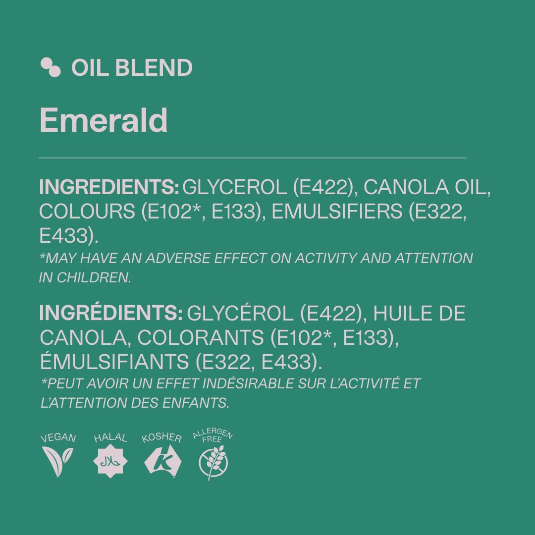 Colour Mill Oil Blend Food Colouring Emerald 20ml - Oil-Based Baking Colouring 3