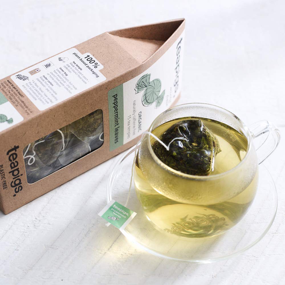 Teapigs Peppermint Herbal Tea Made With Whole Leaves - 15 Tea Temples 3