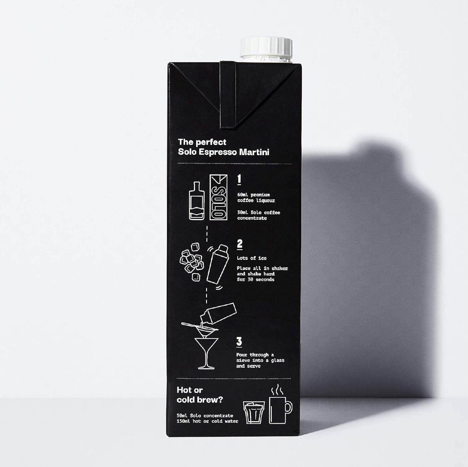 Solo Coffee - Cold Brew Coffee Concentrate | Espresso Strength | Barista Grade 4