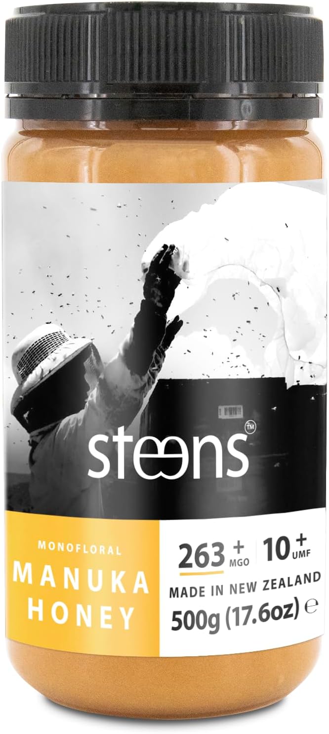 Steens Manuka Honey - Pure & Raw Active Manuka Honey (500g)