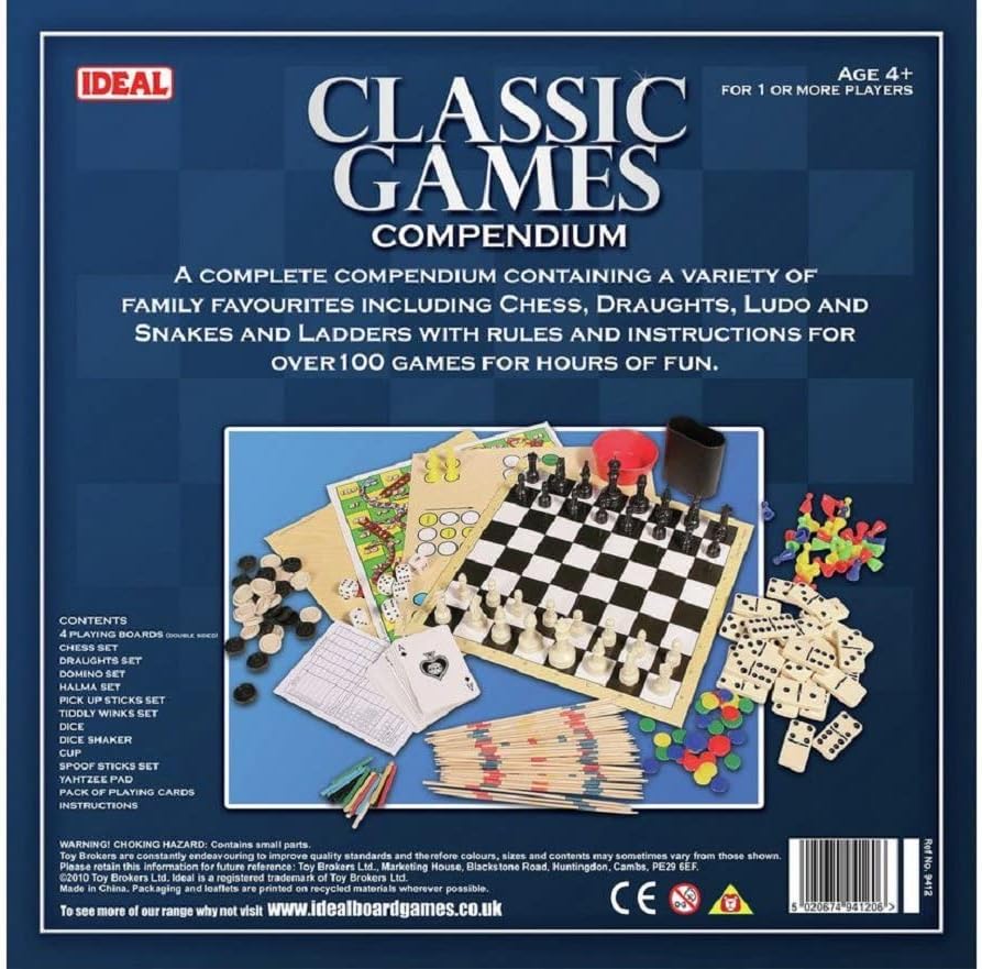 IDEAL Classic Games Compendium Board Game