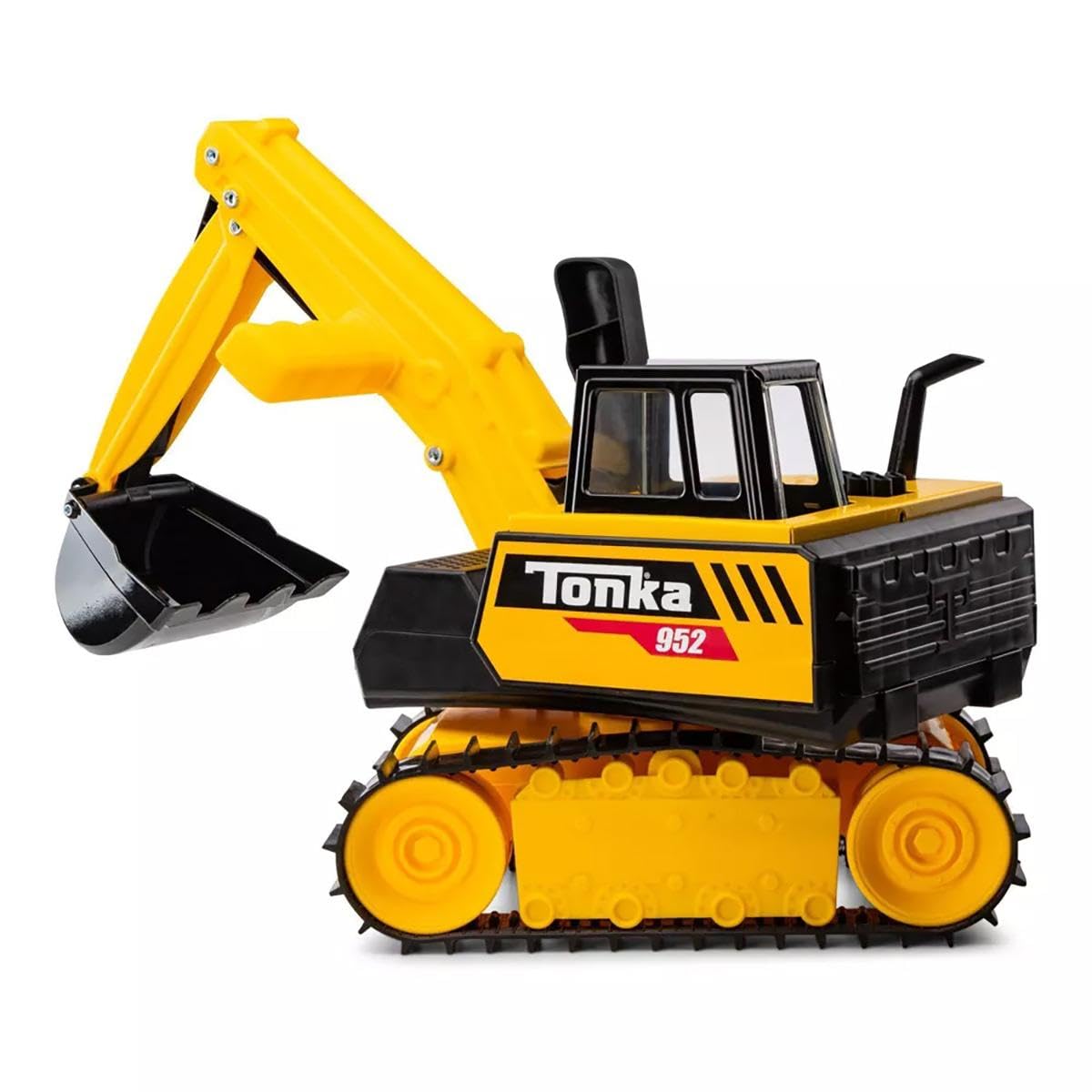 Tonka Steel Classics Mighty Excavator - Diecast Construction Vehicle for Kids 3+ 4
