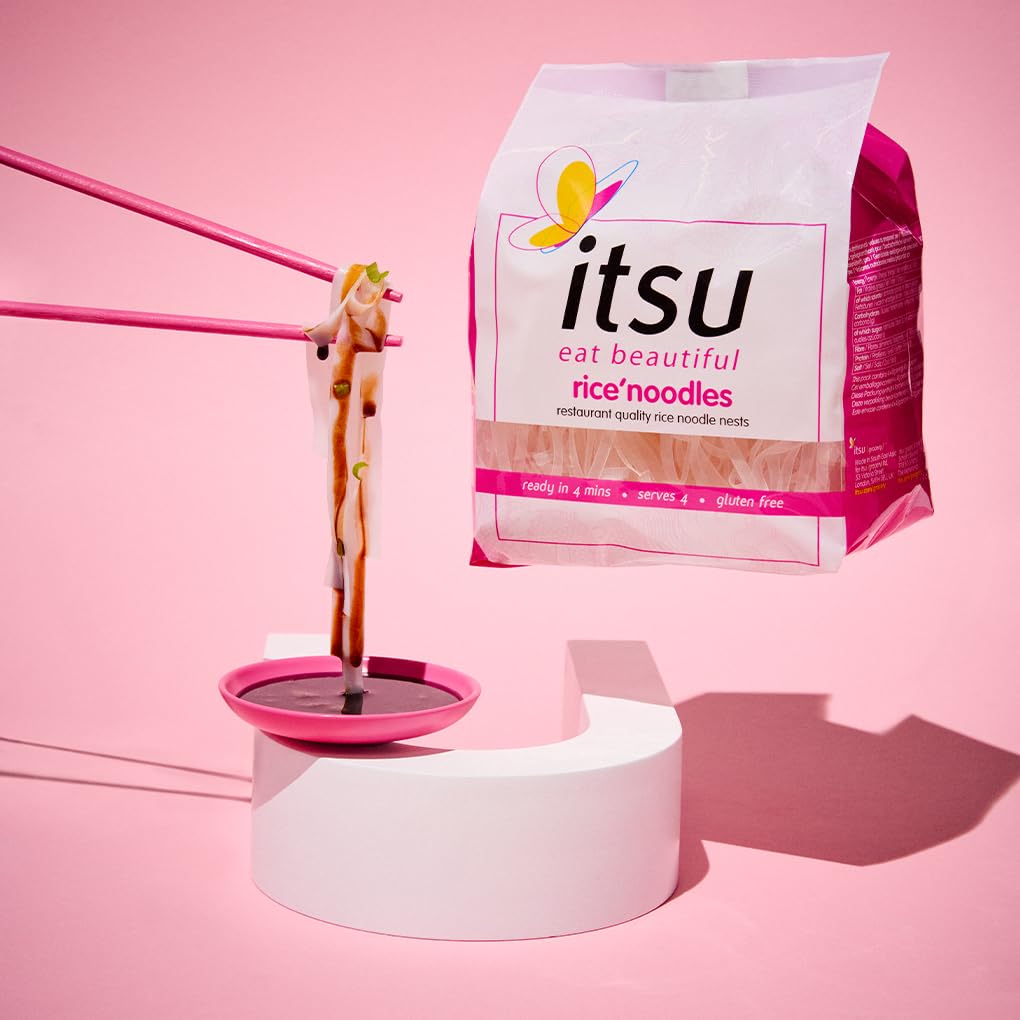 Itsu - Rice Noodles 180g | Vegan Japanese-Style Noodles for Soups & Stir-Fries 4