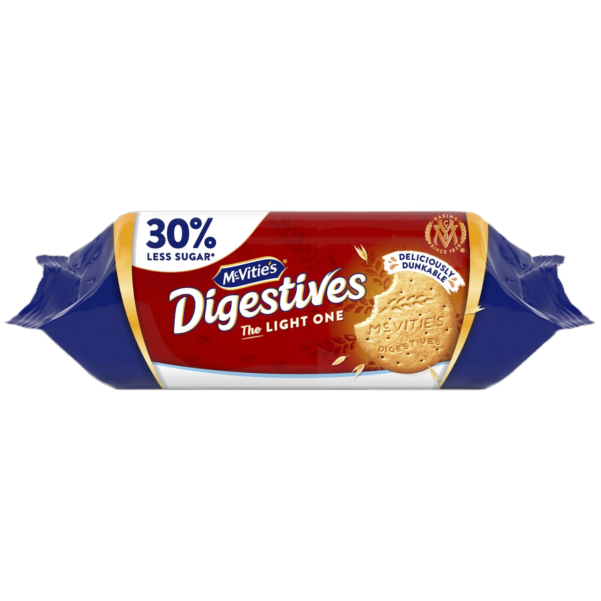 McVities Digestives, The Light One, 250 g (Pack of 1)