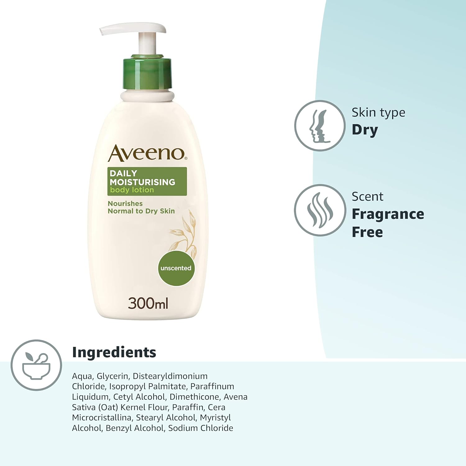 Aveeno - Daily Moisturising Body Lotion (300ml) 3