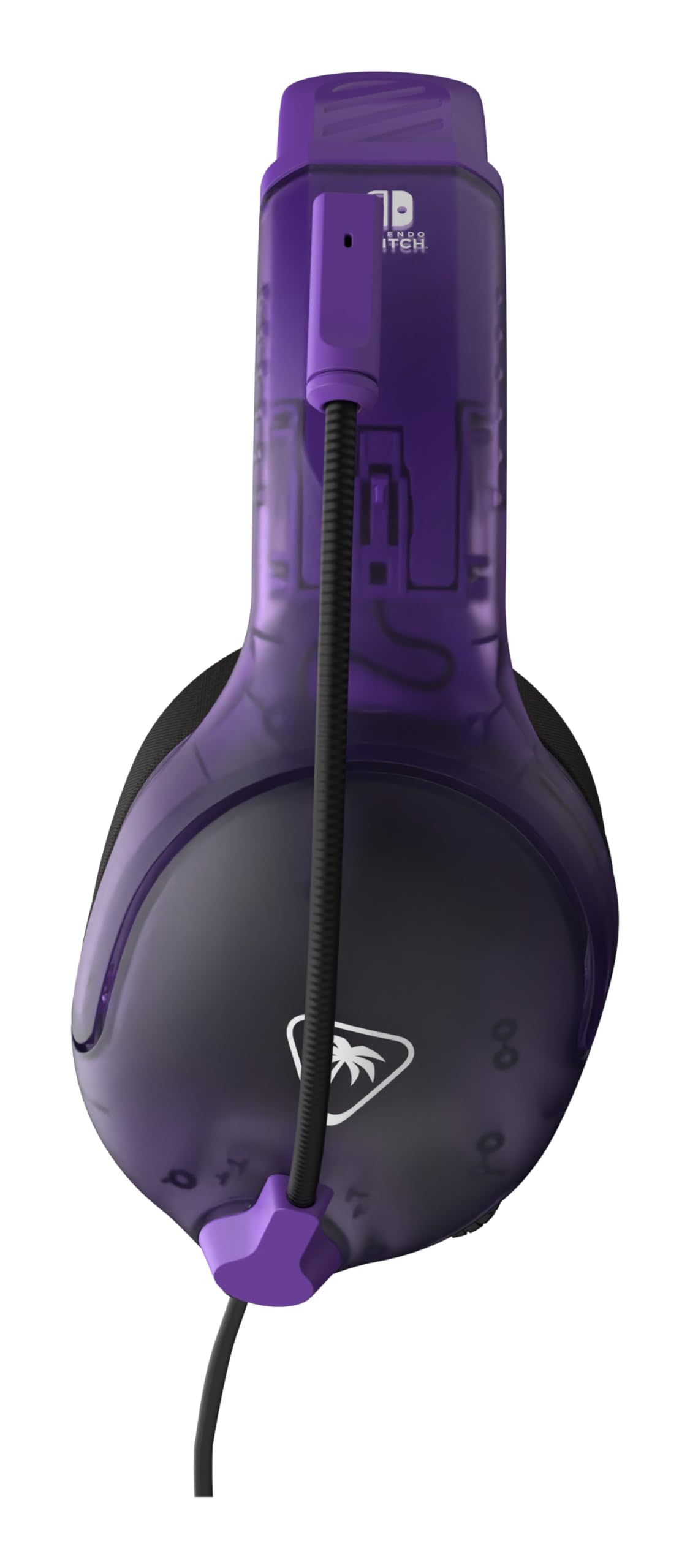 Turtle Beach Airlite Fit Wired Gaming Headset - Ghost Purple | 40mm Speakers | Flip-to-Mute Mic