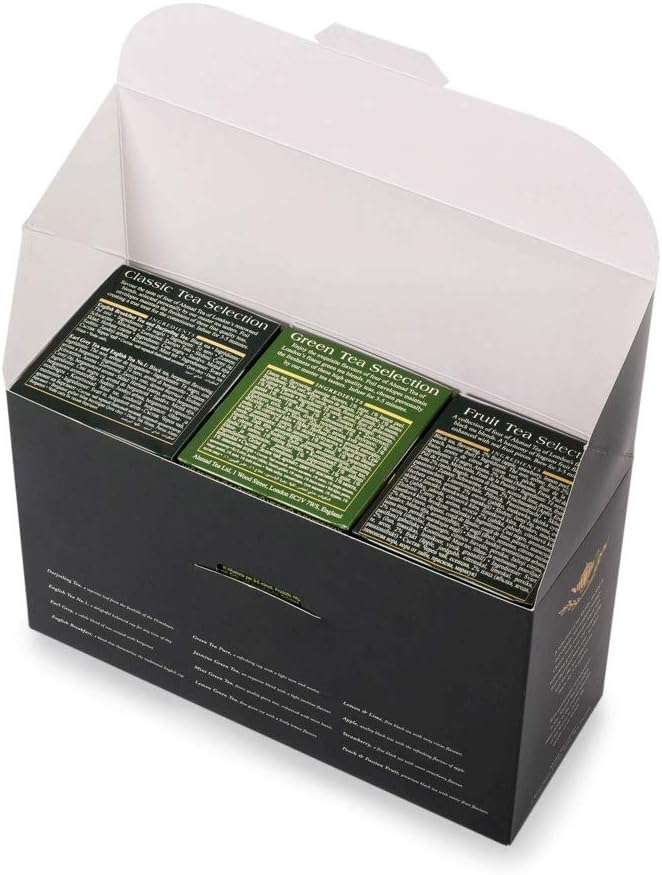 Ahmad Tea Twelve Teas Collection – 60 Teebeutel mit Schwarz-, Grün- und Früchtetees 6