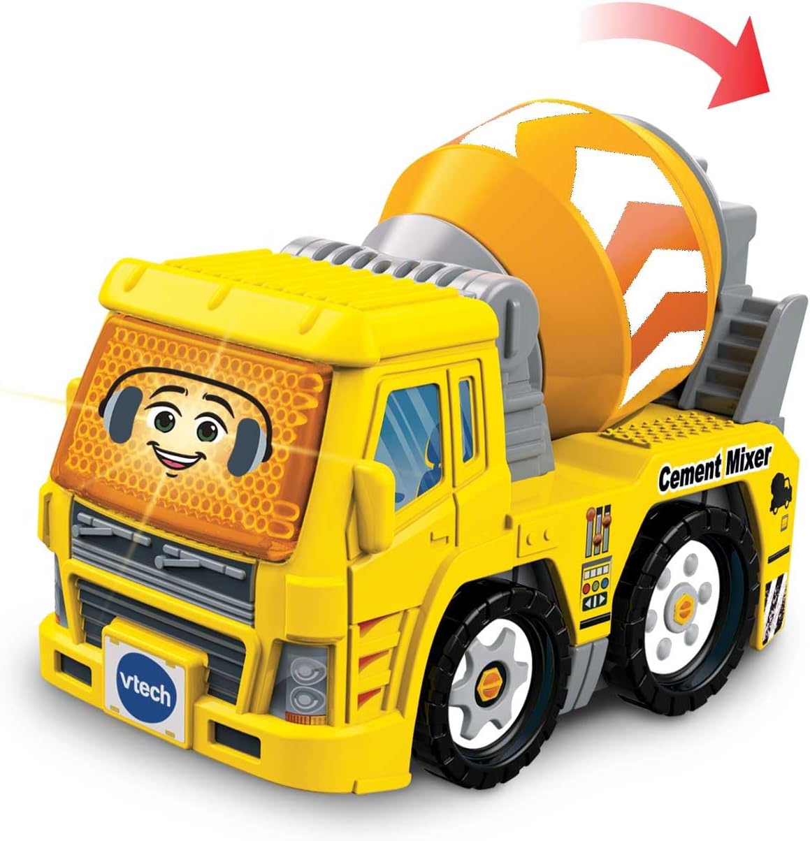 VTech Toot-Toot Drivers Cement Mixer - Interactive Musical Toy Vehicle for Toddlers 12 Months+