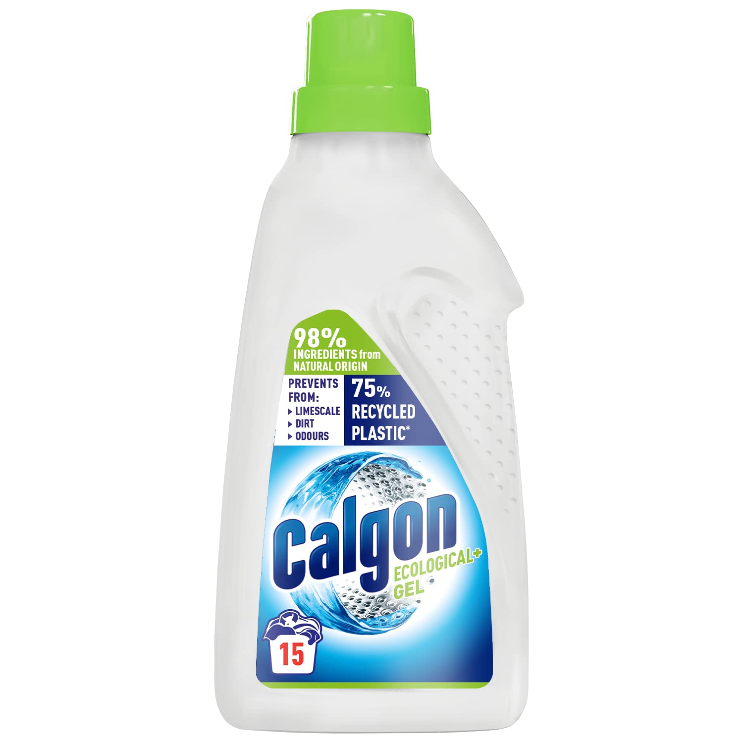 Calgon - Washing Machine Softener Gel Ecological+, 98% Natural Origin, Limescale & Odour Prevention