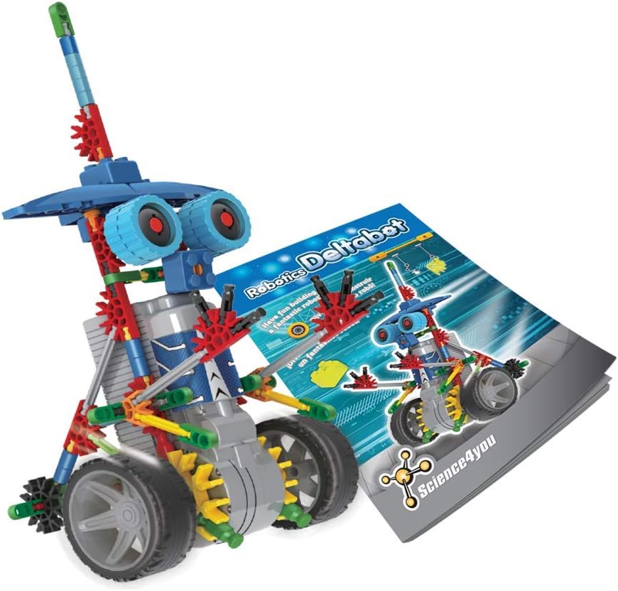 Science4you Deltabot Robot Building Kit - 117-Piece STEM Construction Set for Kids 8-14 7