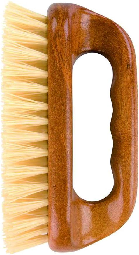 Elliott - Wood Effect Scrubbing Brush with Grip Handle