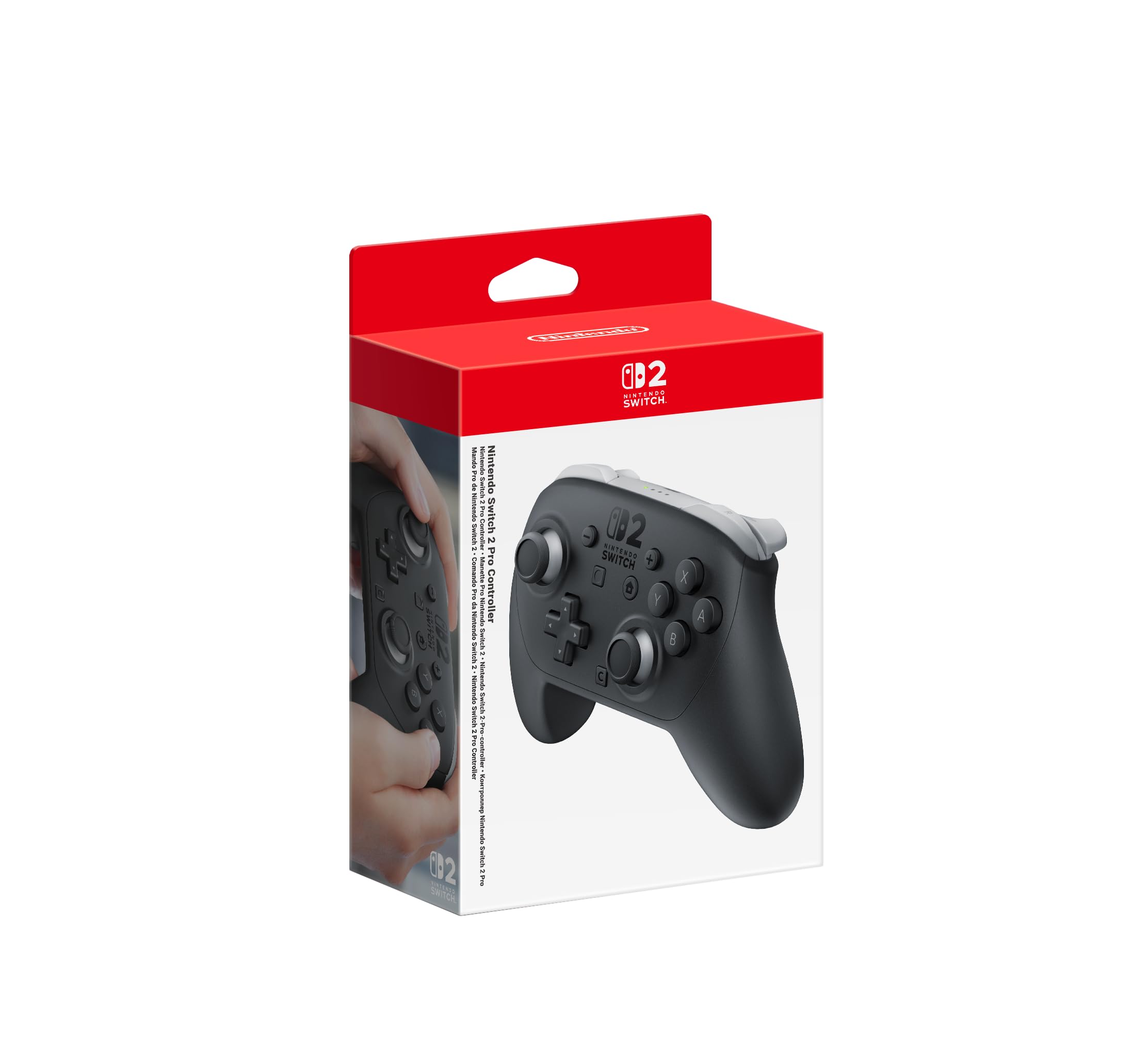 Nintendo Switch 2 Pro Controller - Advanced Gamepad with HD Rumble, Motion Controls & Audio Jack