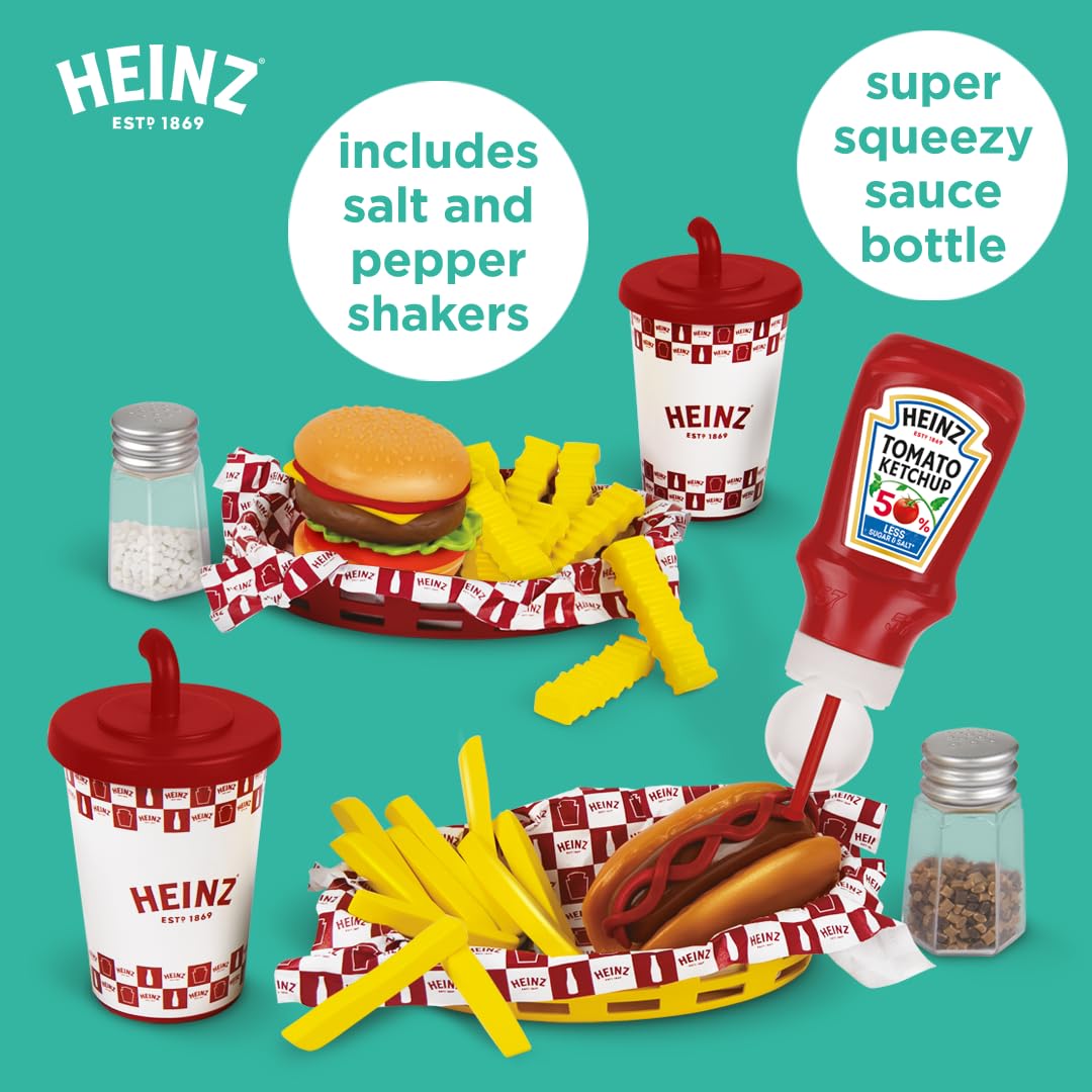 Casdon Heinz American Diner Set - Pretend Play Kitchen Toy for Ages 2+ 5