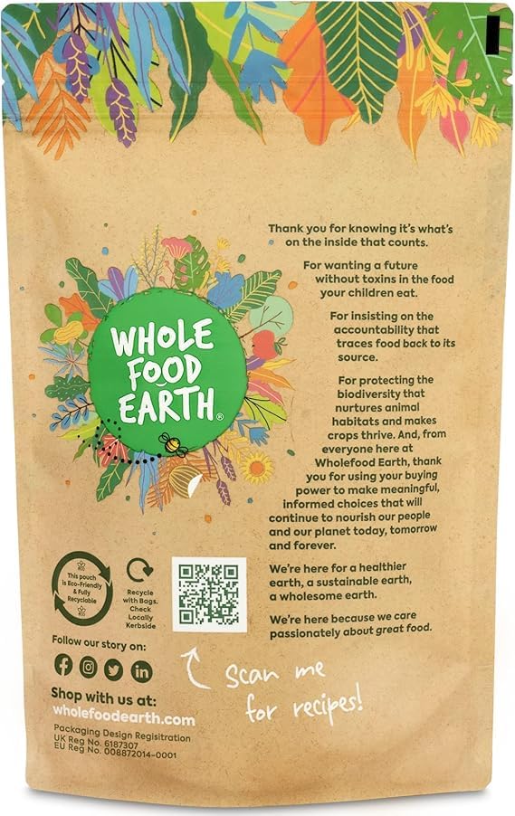 Wholefood Earth - Gehackte gemischte Schalen 500 g | Gentechnikfrei | Vegan 3