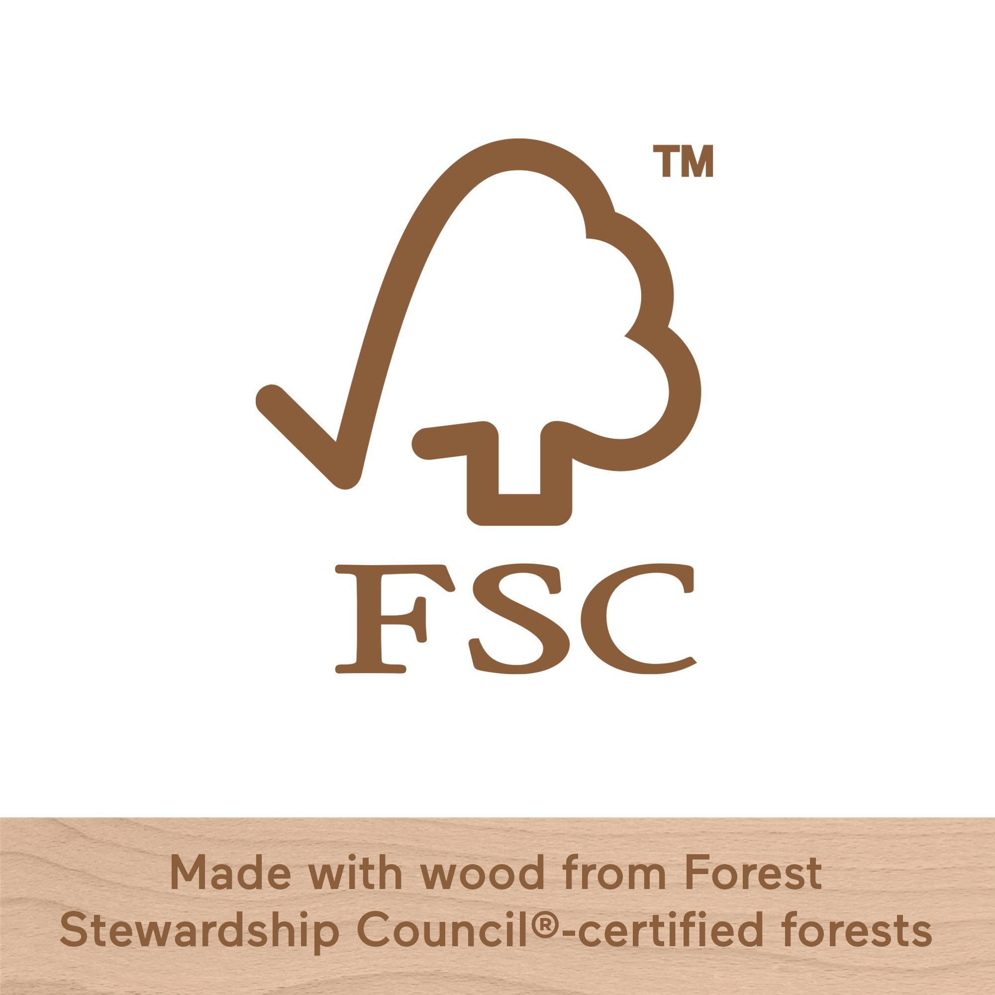 Fisher-Price Wooden Ring Stacker Toy - 10-Piece Educational Stacking Set for Toddlers 18+ Months 3