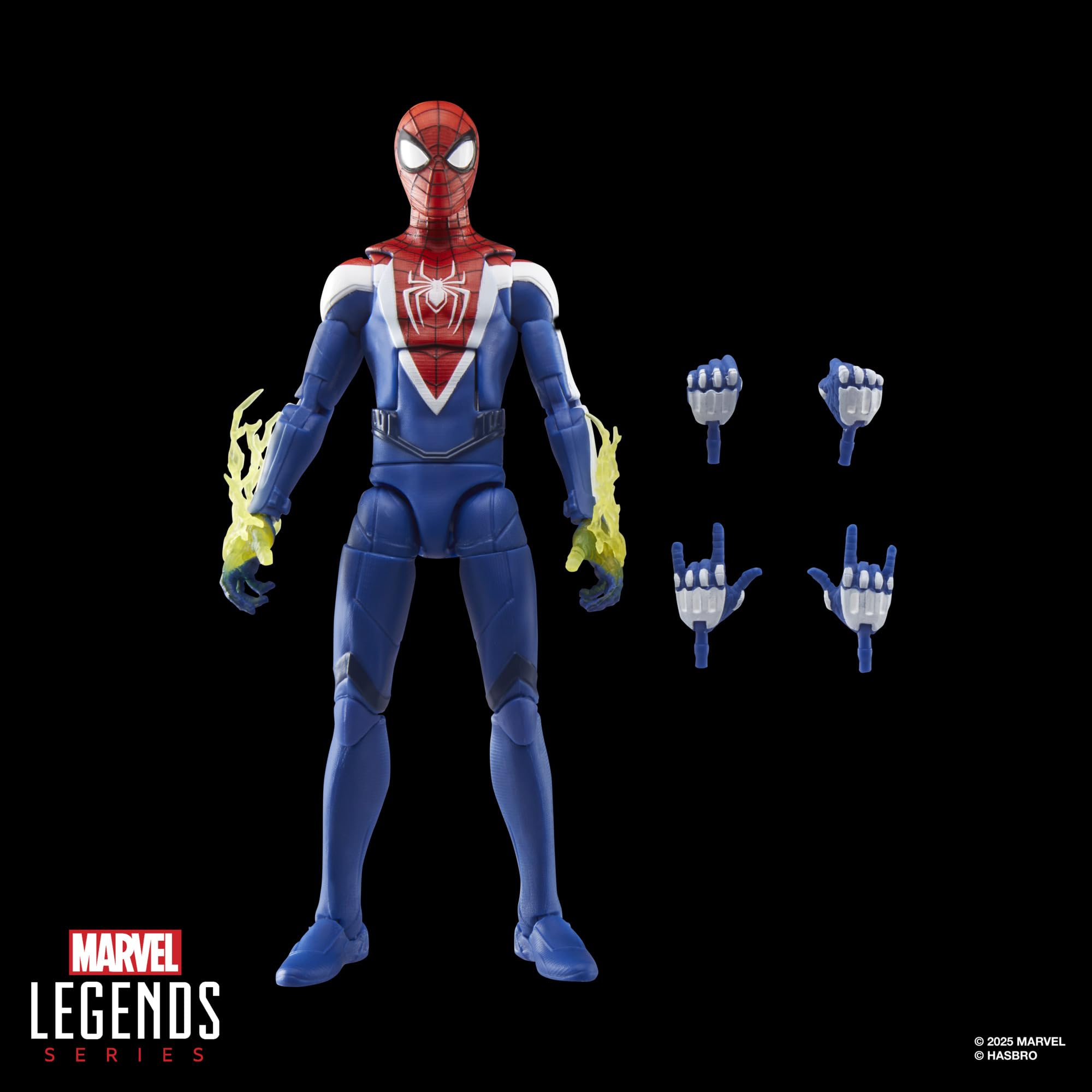 Marvel Legends Series Spider-Man Upgraded Suit Gamerverse Action Figure - 6-Inch Collectible with Articulation 4