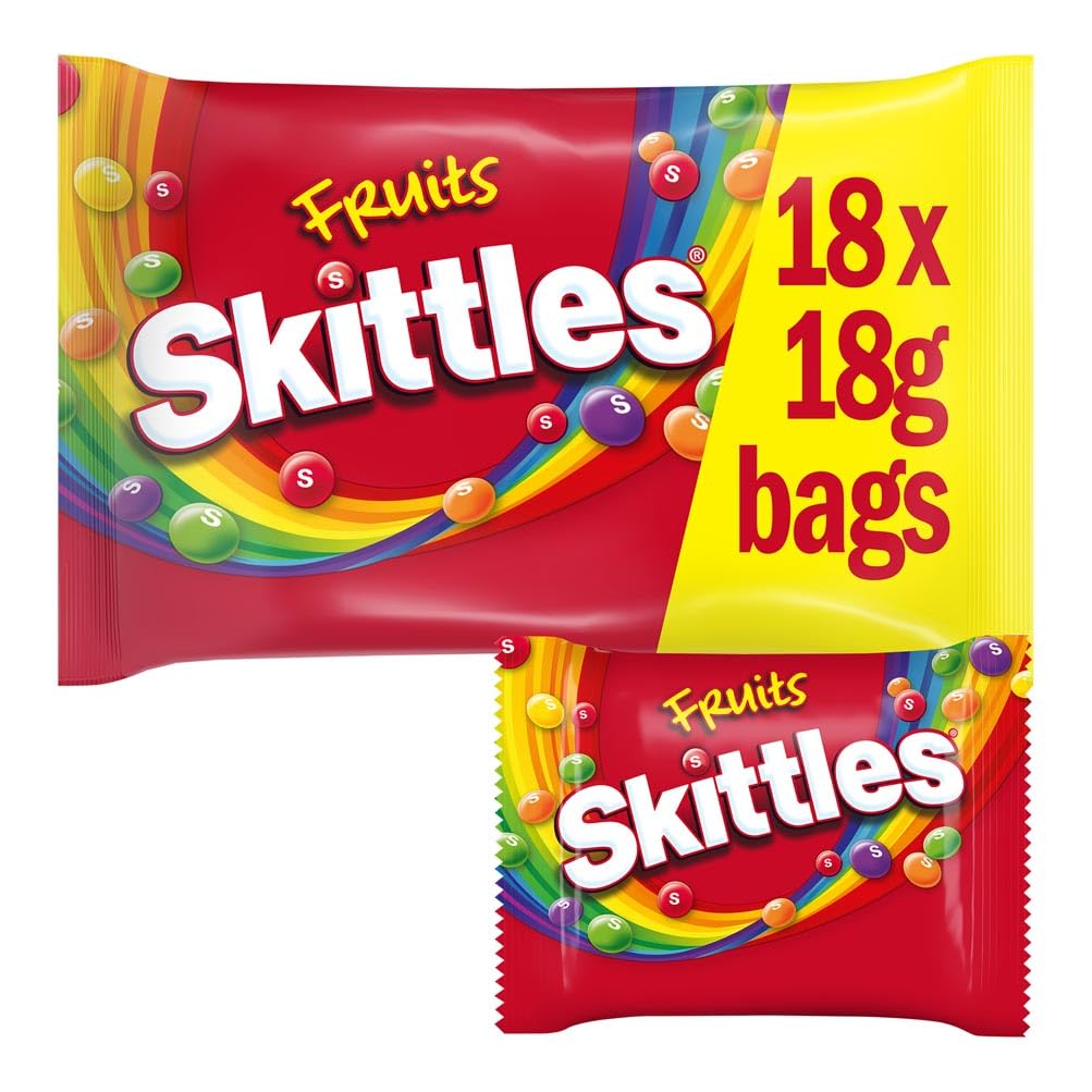Skittles Fruit Funsize Kaubonbons 324g