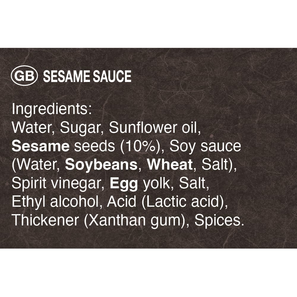 Kikkoman Sesamsauce 300 g – Asiatische Sauce mit reichhaltigem Umami-Geschmack und gerösteten Sesamkörnern 5