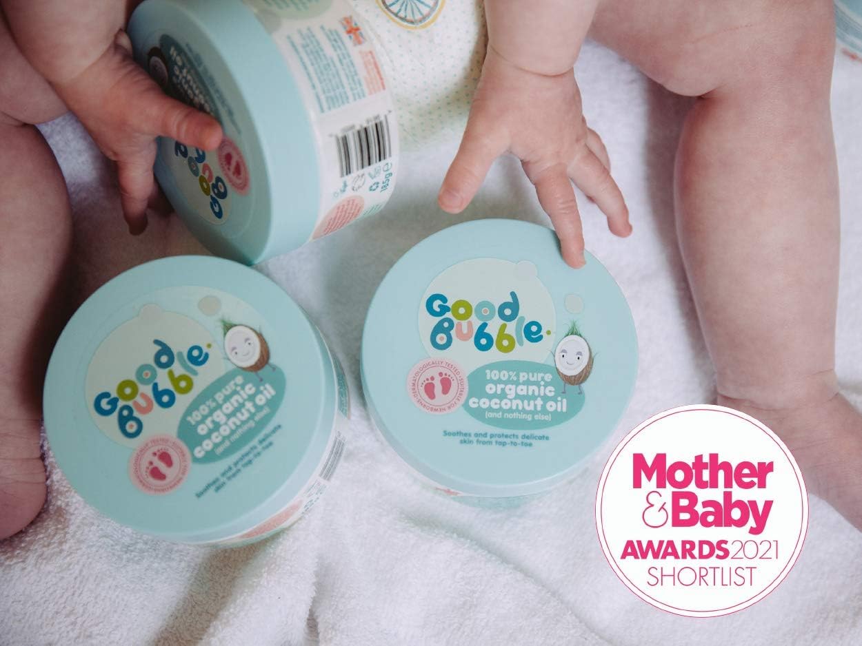 Good Bubble Organic Coconut Oil for Baby Massage (185g) 5