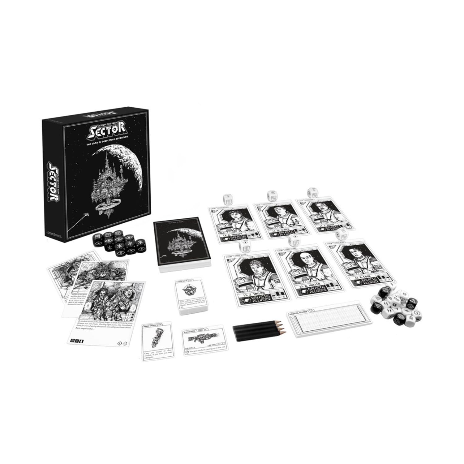 Themeborne Escape the Dark Sector Board Game 8