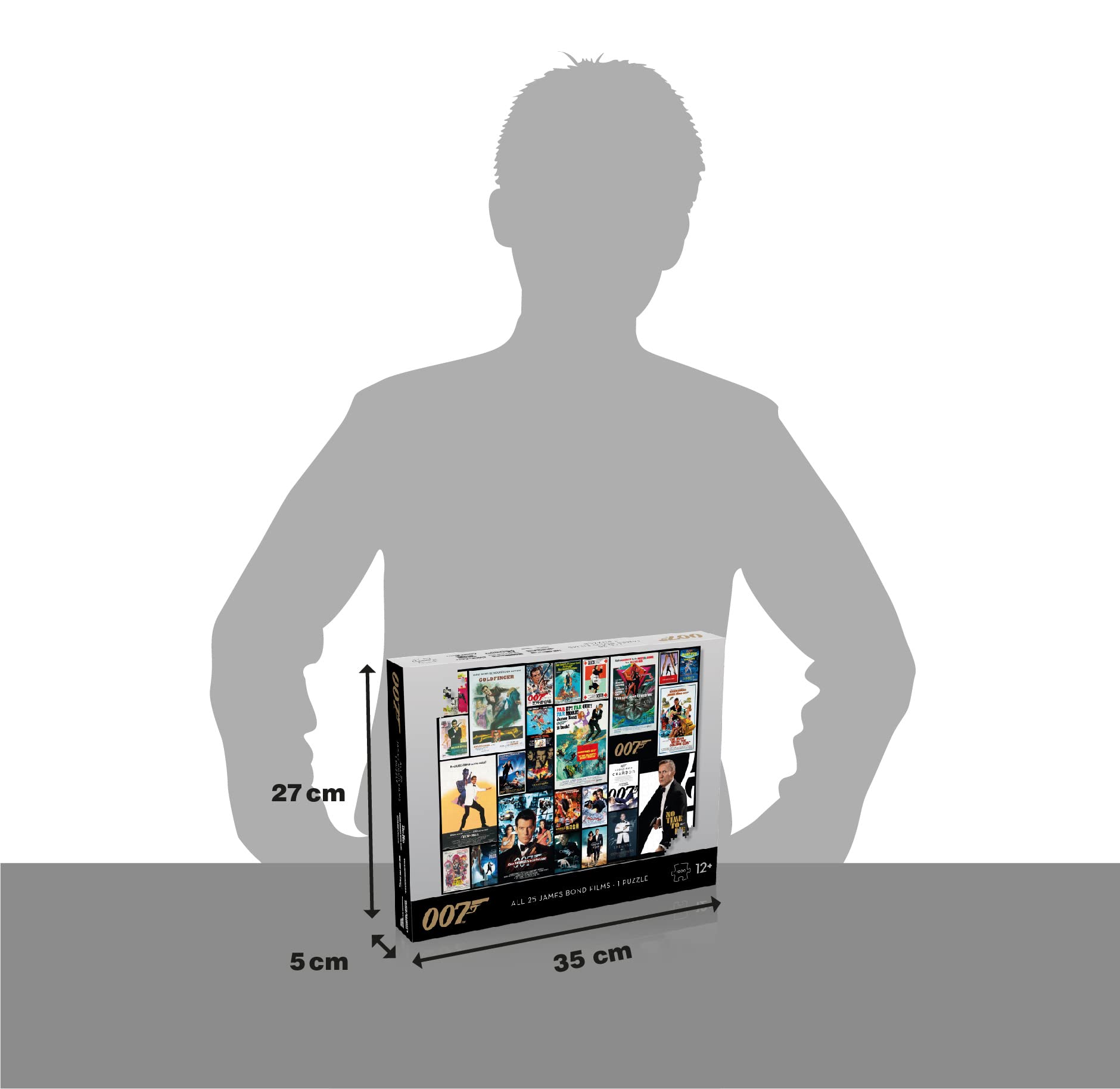 James Bond 1000 Piece Jigsaw Puzzle - Movie Posters Collection 5