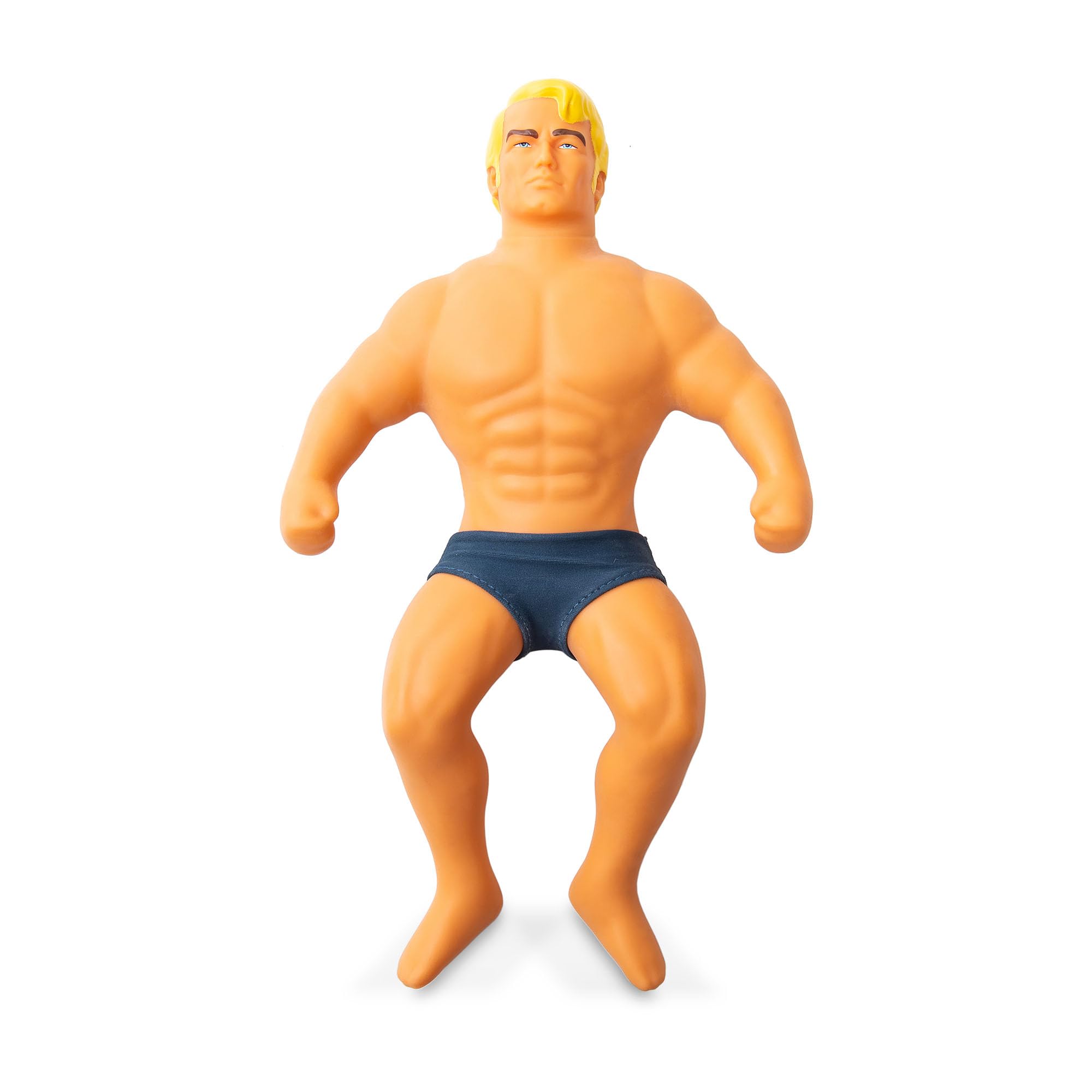 Stretch Armstrong 10-Inch Retro Action Figure - Super Stretchable Latex Rubber Toy