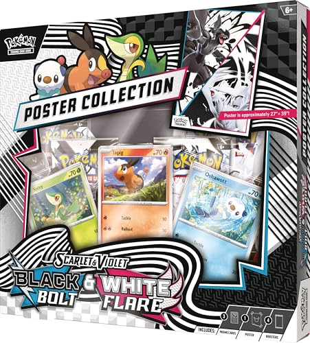 Pokémon TCG: Unova Poster Collection with 3 Foil Promo Cards & 4 Booster Packs 3