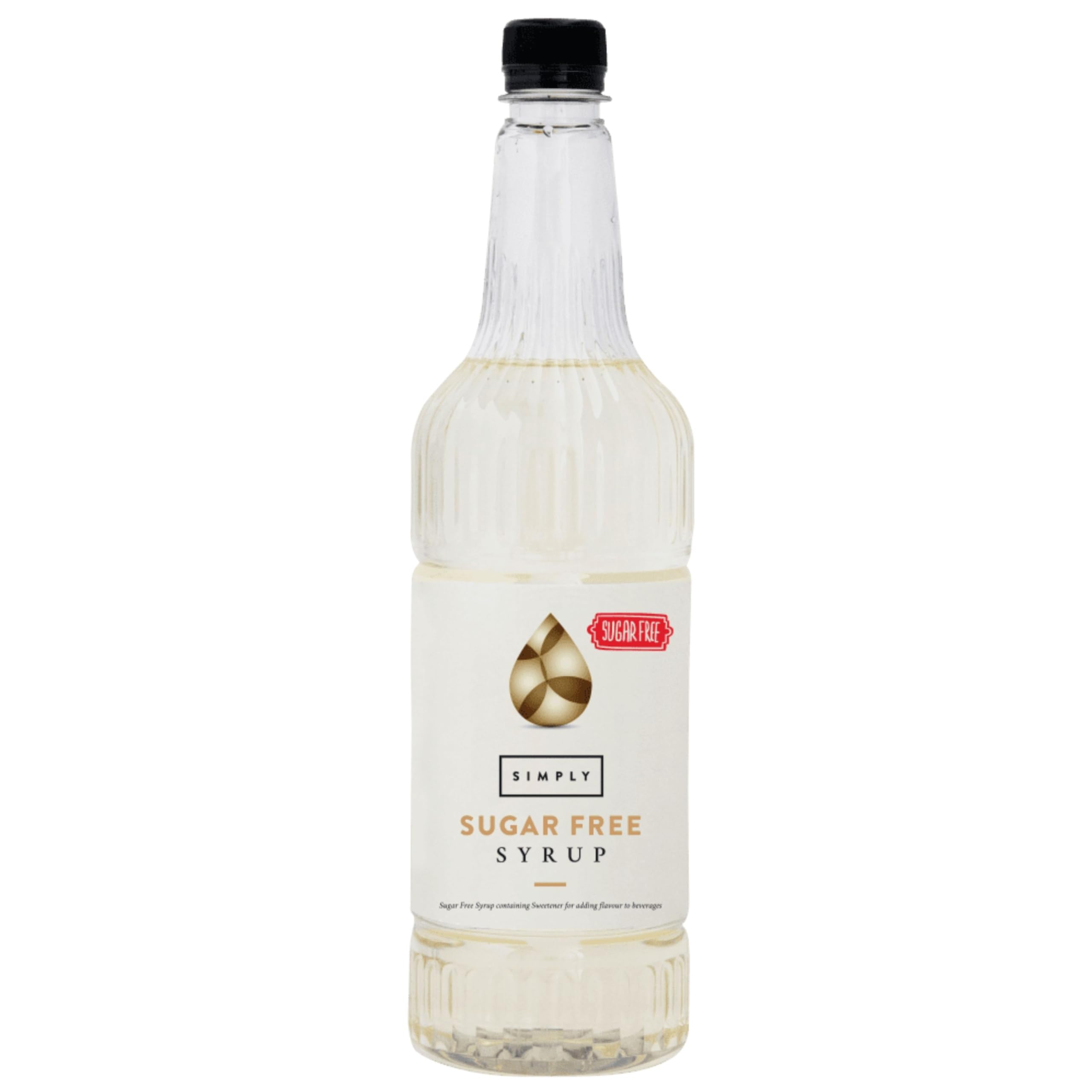 Simply - Sugar Free Flavoured Syrup, Low Calorie, Vegan & Nut Free, 1L