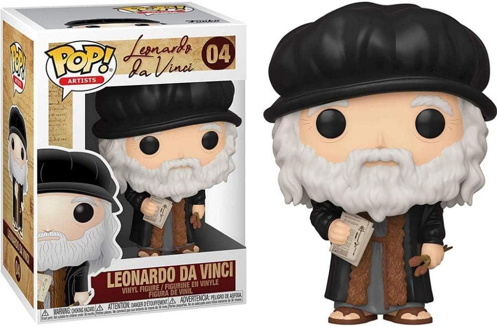 Funko Pop! Artists - Leonardo DaVinci Vinyl Figure (45251) 4