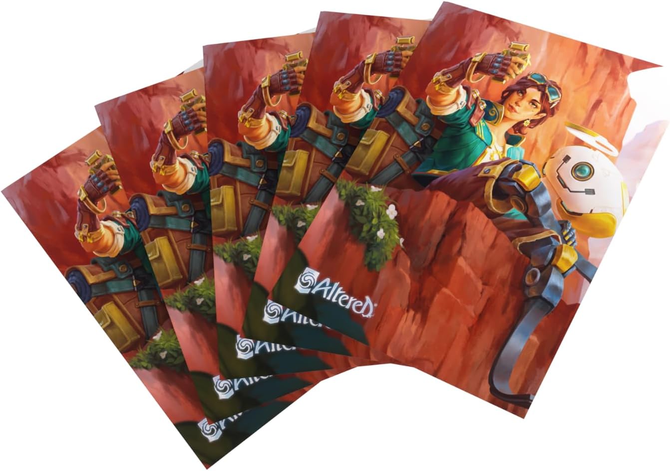 Gamegenic Altered: Art Sleeves - Sierra, Grey Color Code (50 Pack) 4