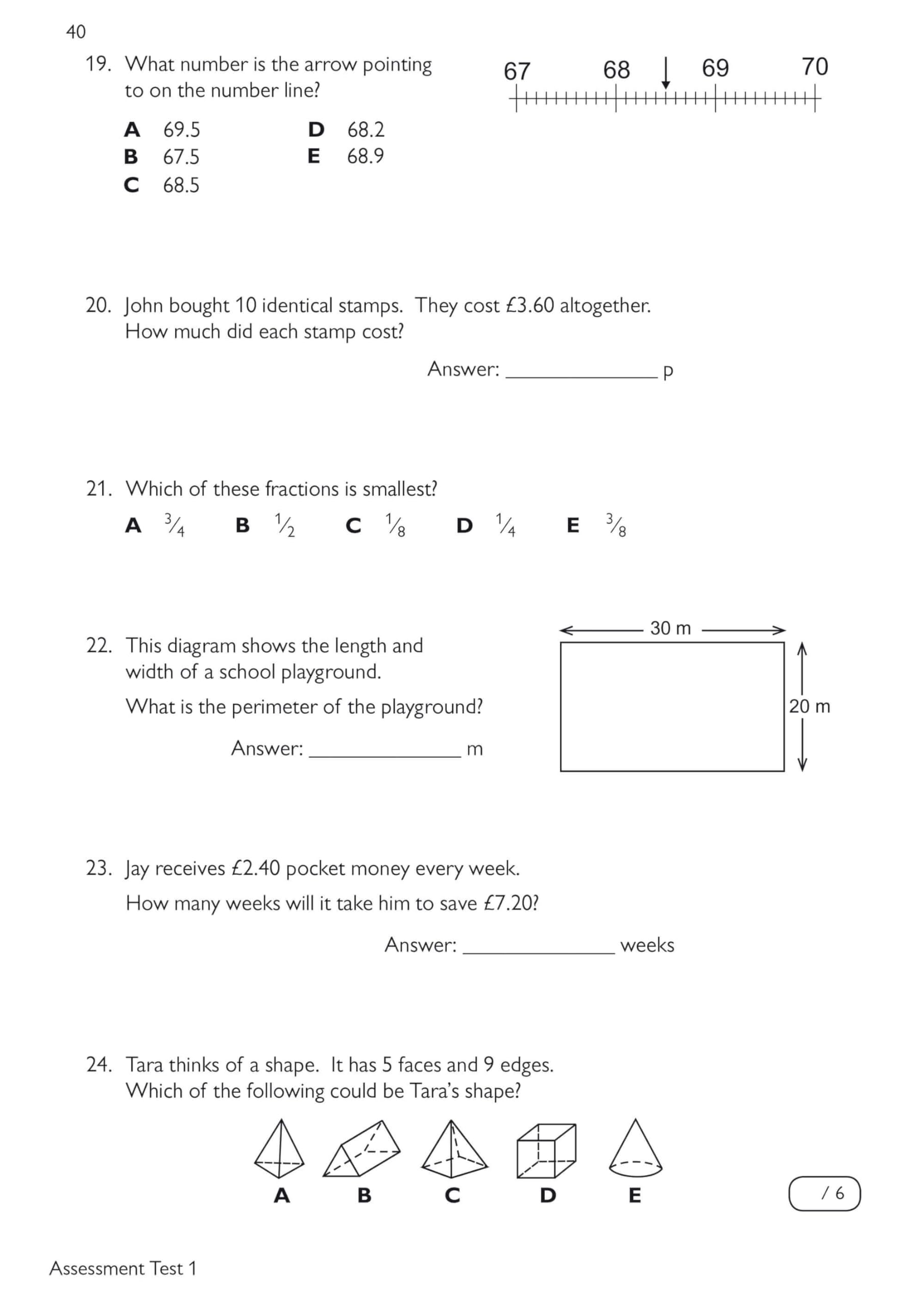 CGP 11+ GL Maths Practice Book & Assessment Tests for Ages 8-9 with Online Edition 9