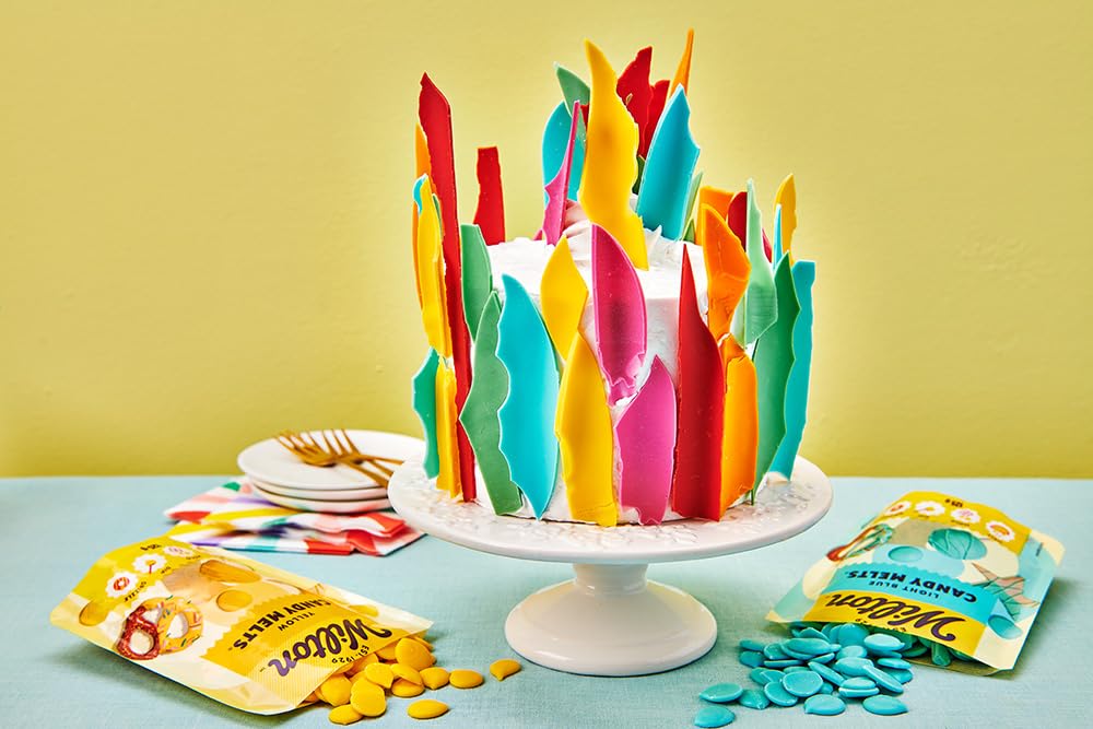 Wilton Candy Melts Weiß – Schmelzbonbons mit süßem, cremigem Geschmack zum Formen, Eintauchen und Beträufeln 4