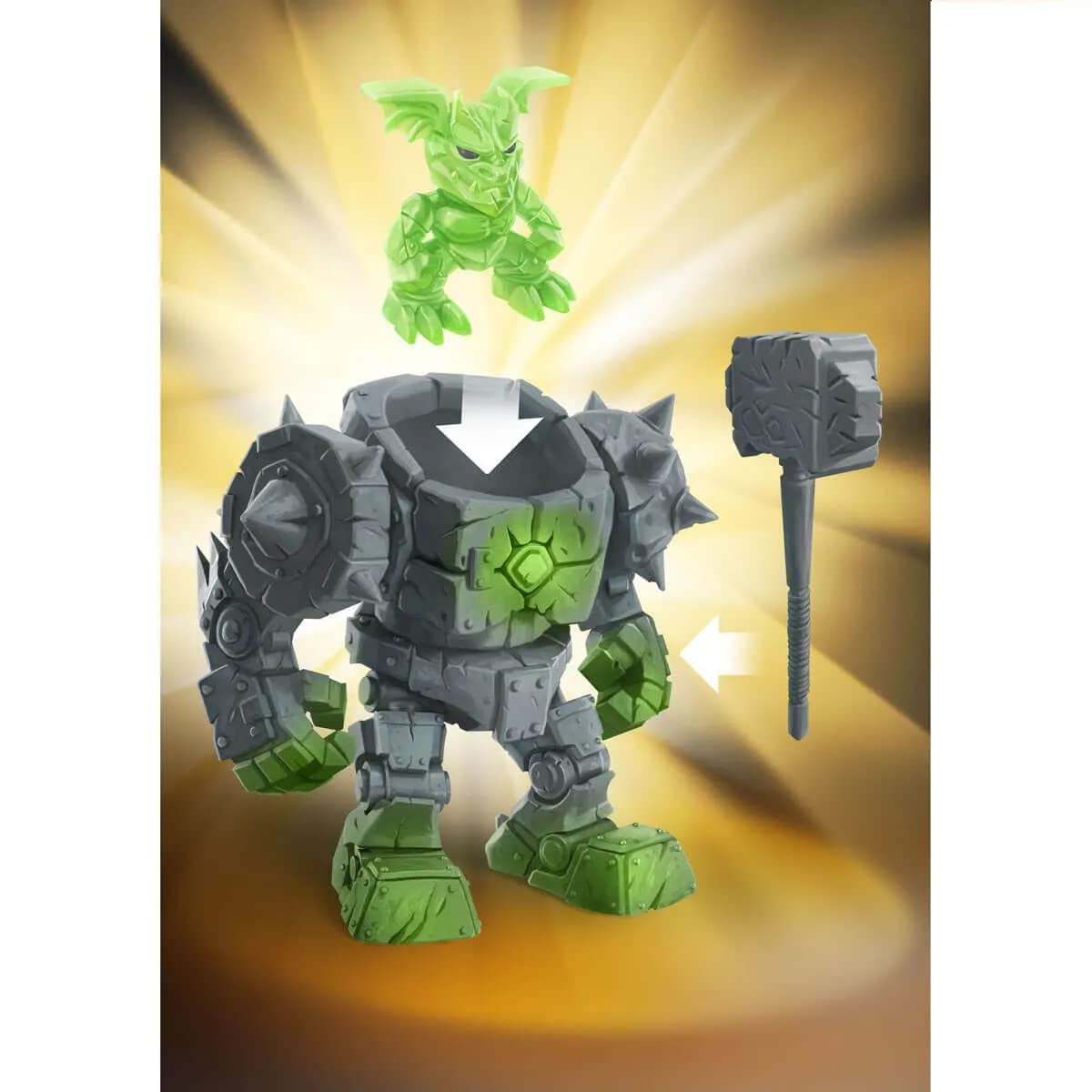 Schleich Eldrador Mini Creatures Stone Robot with Stein-Lord Figure - Action Toy for Ages 7+ 5