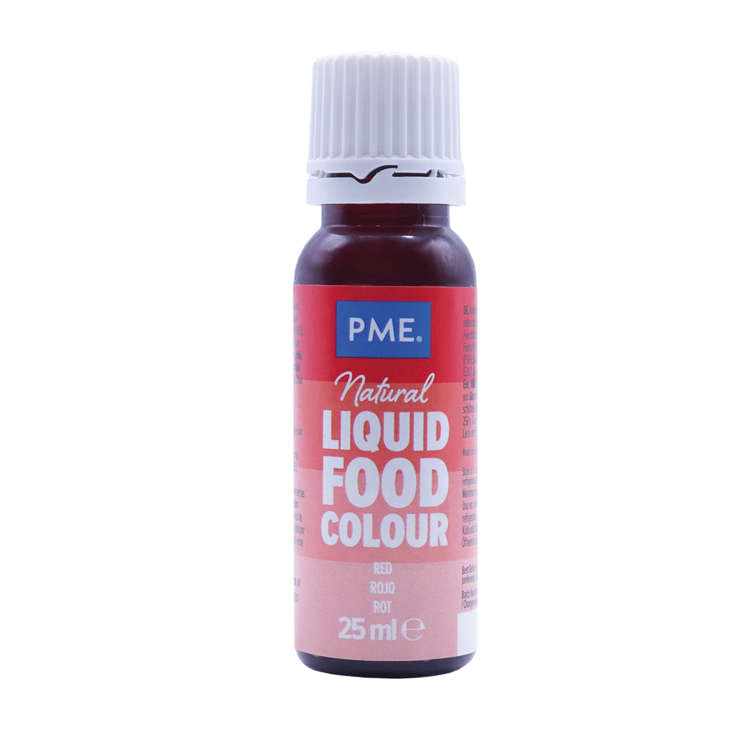 PME Natural Liquid Food Colouring - Red 25ml