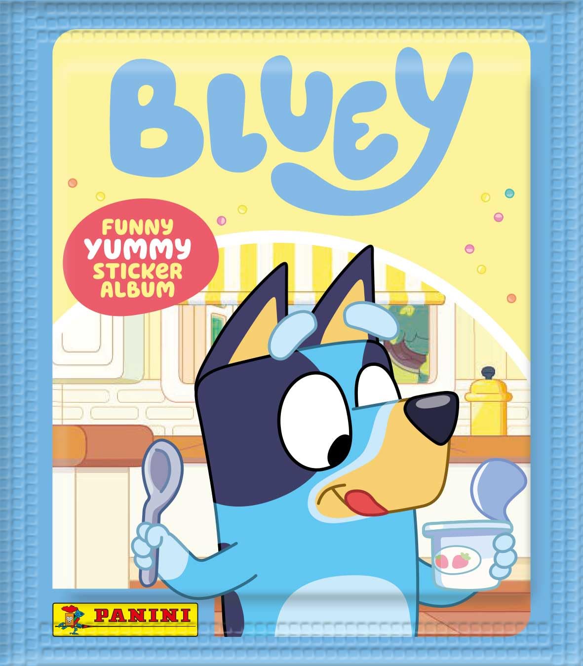 Panini Bluey Funny Yummy Sticker Collection - 36 Sticker Packs 9