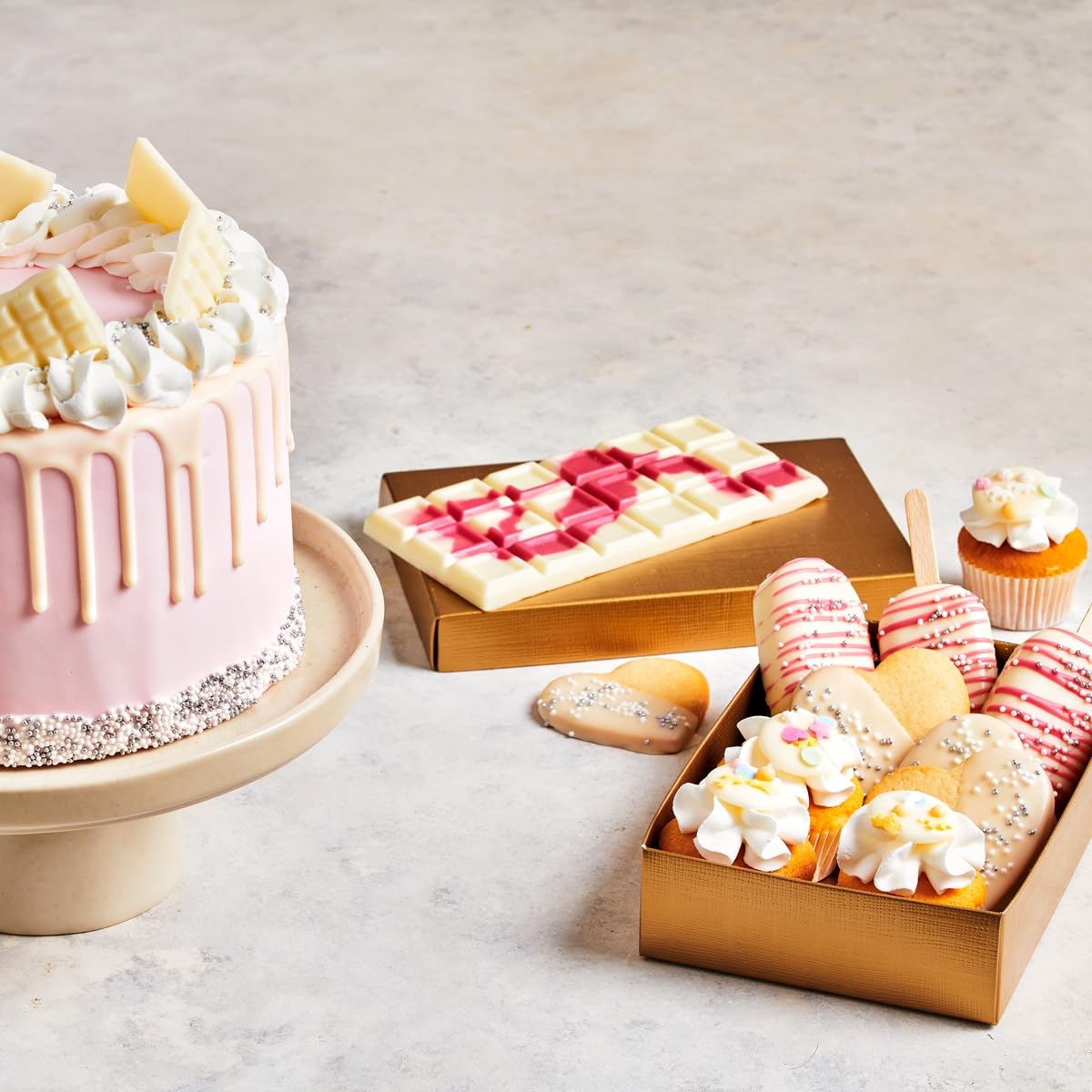 FunCakes Deco Melts Weiß – Backschmelzen zum Eintauchen, Tropfen, Beträufeln und Dekorieren 4