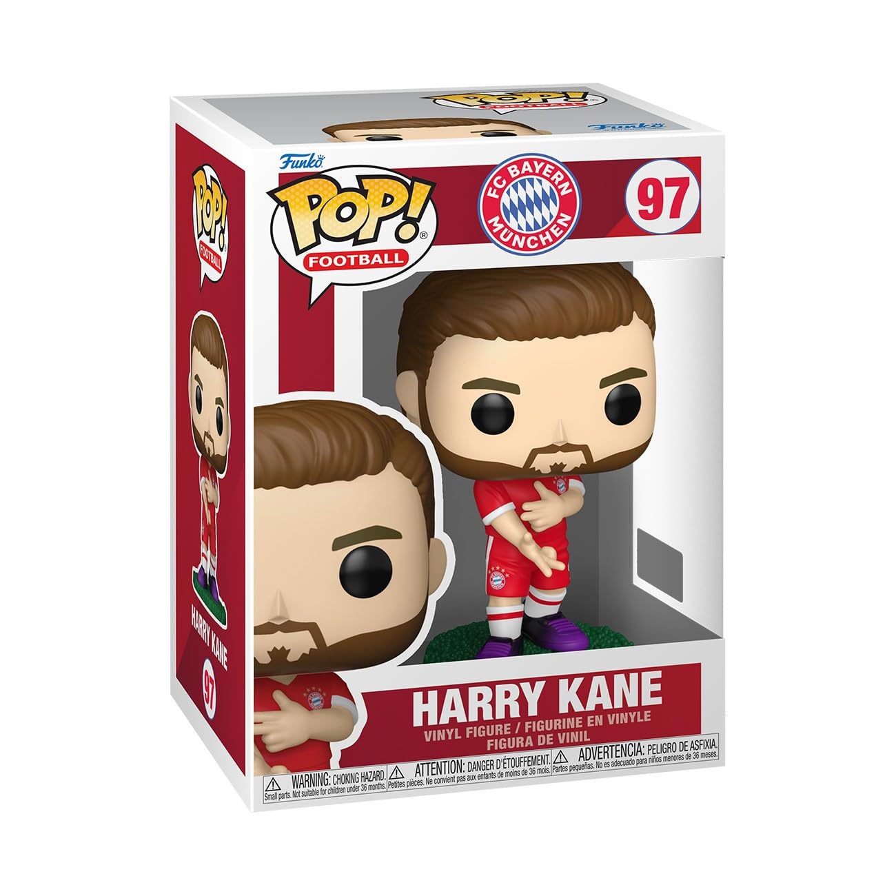 Funko Harry Kane - FC Bayern München Chibi Vinyl Figure | 3.75 in | Model 93748
