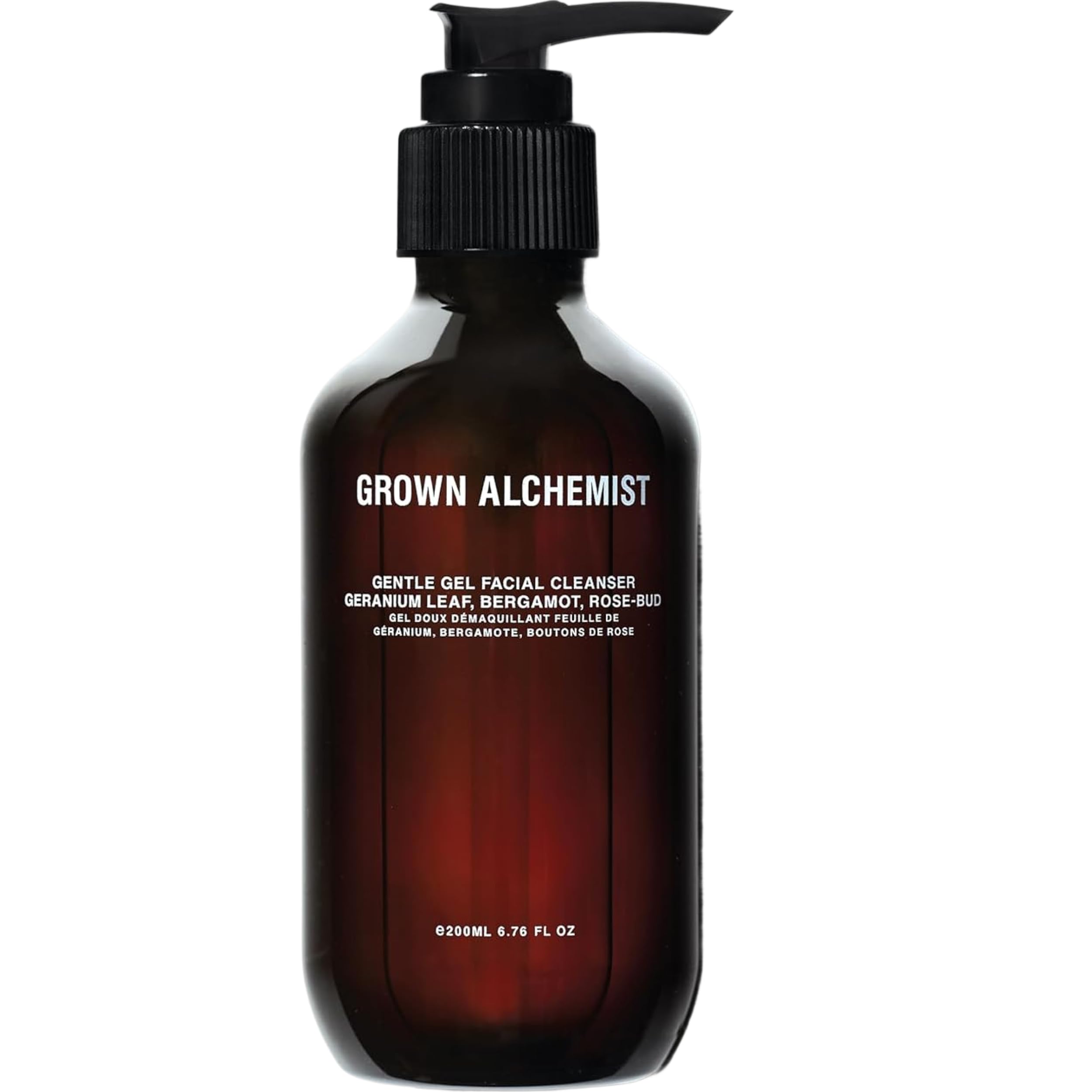 Grown Alchemist Gentle Gel Facial Cleanser with Bergamot & Geranium Leaf | 200 ml