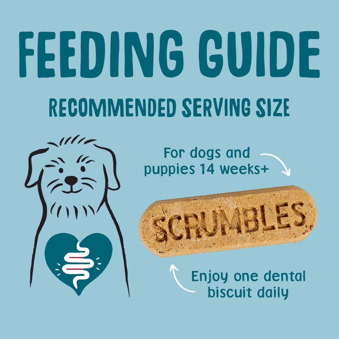 Scrumbles Gnashers Daily Dental Sticks for Dogs - Reduces Tartar by 80% | Grain Free Veggie | 7 Sticks 5