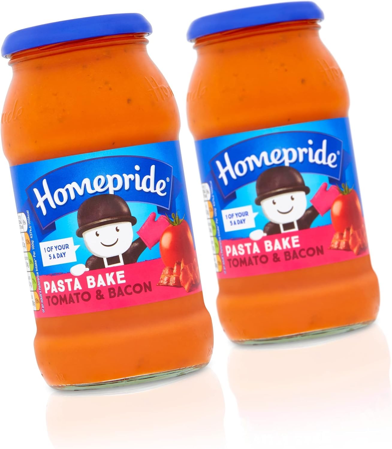 Homepride Tomaten-Speck-Pasta-Auflaufsauce, 485-g-Glas 5