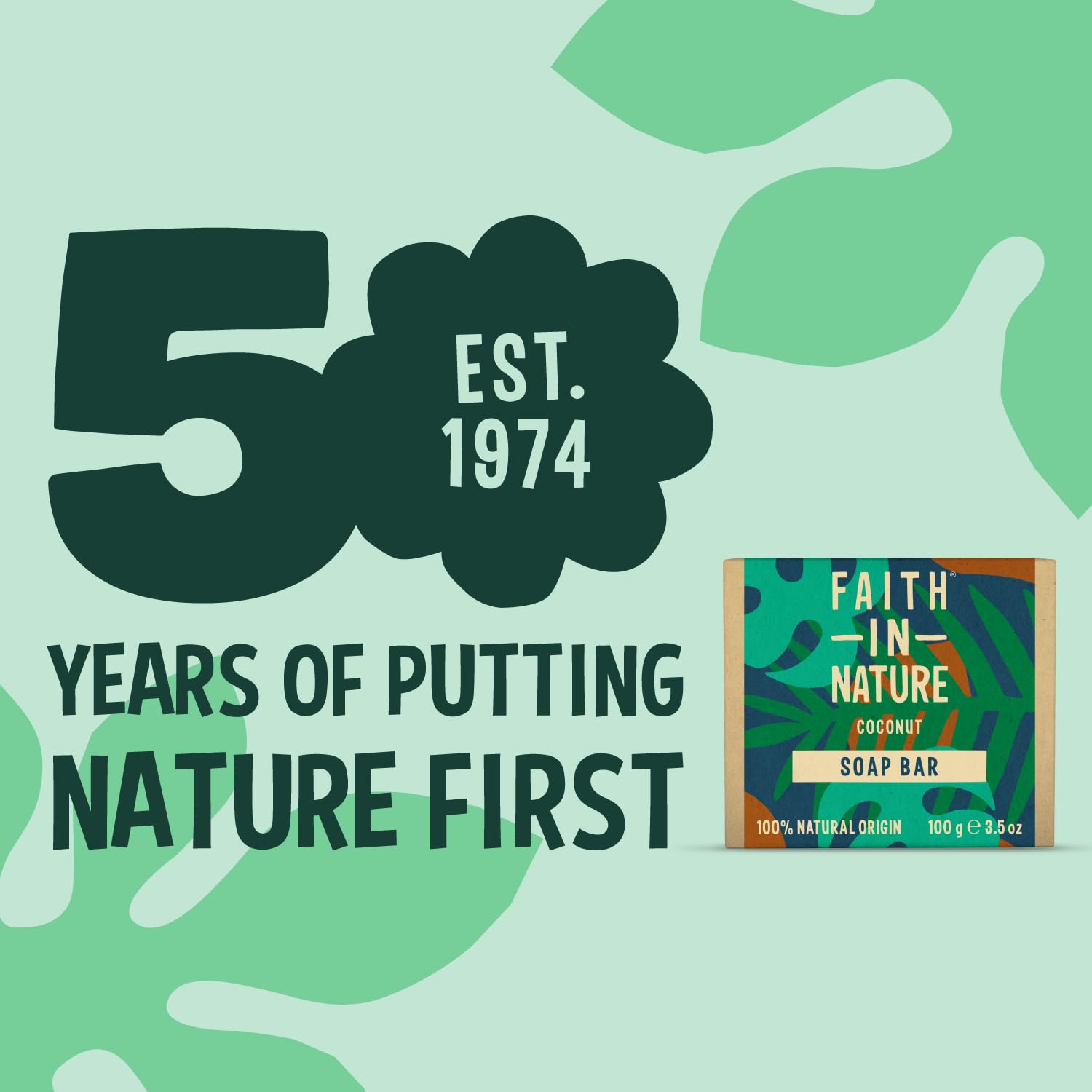 Faith in Nature - Coconut Hand Soap Bar (100g) 6